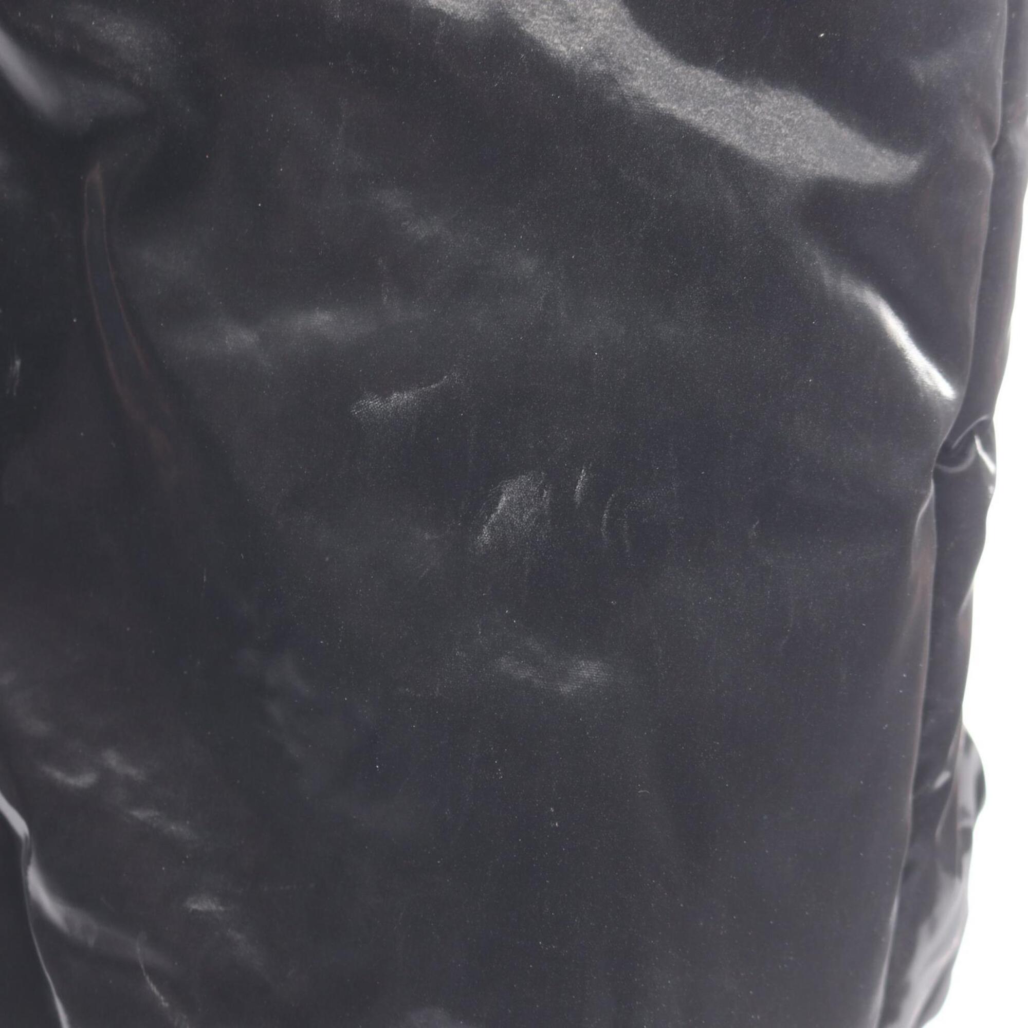 Saint Laurent Black Nylon Handbag Tote Bag (Pre-Owned)