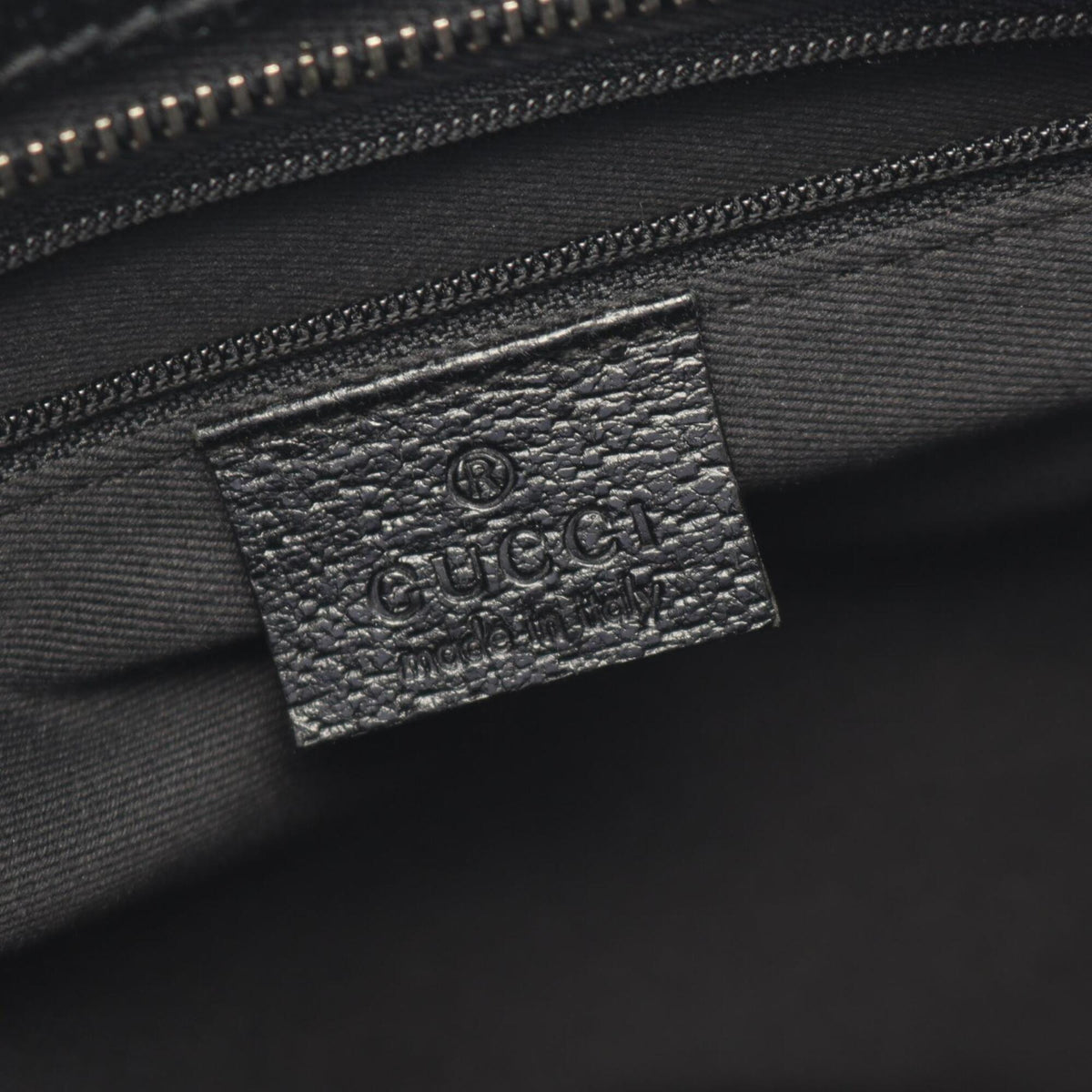 Gucci Black Gg Canvas Leather Handbag (Pre-Owned)