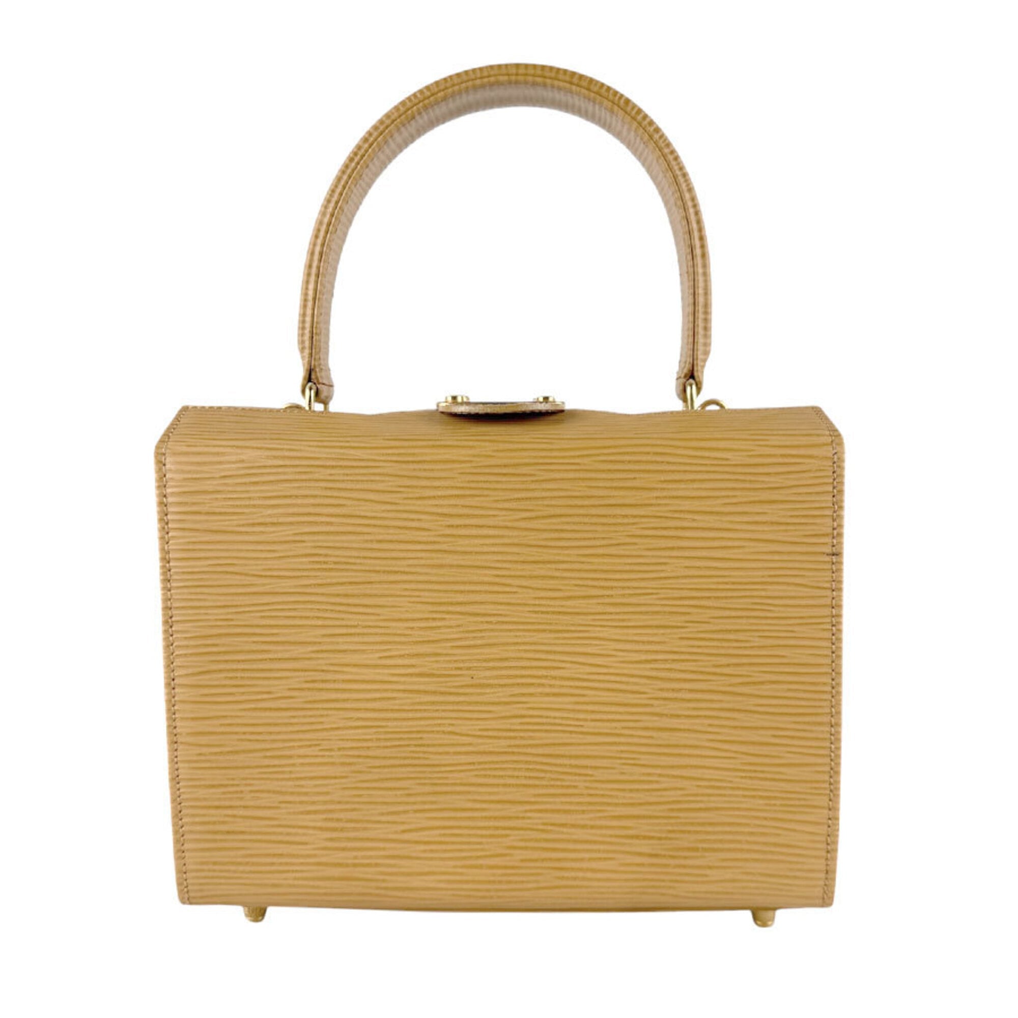 Fendi Beige Leather Handbag (Pre-Owned)