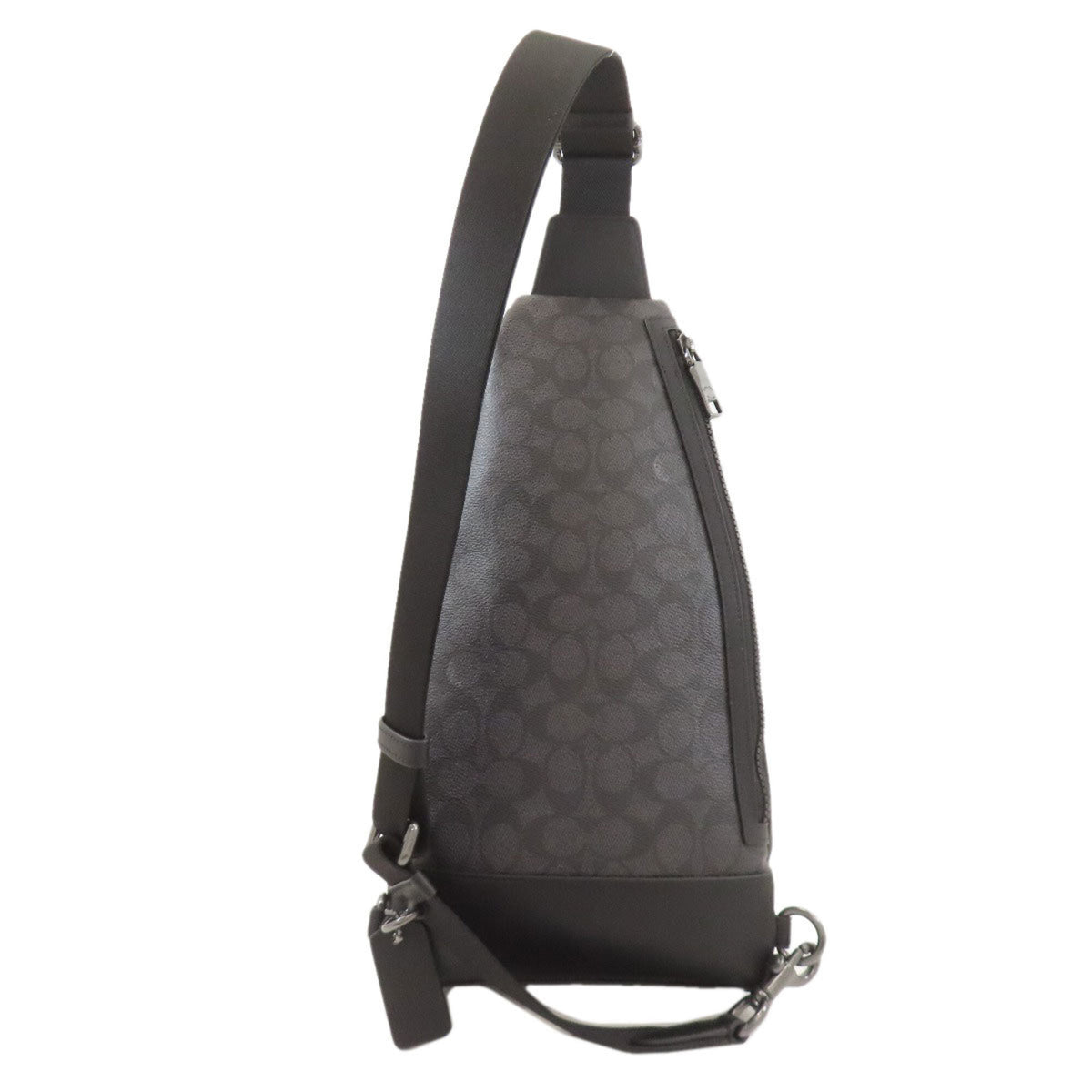 Coach Black Pvc Sling Bag (Pre-Owned)