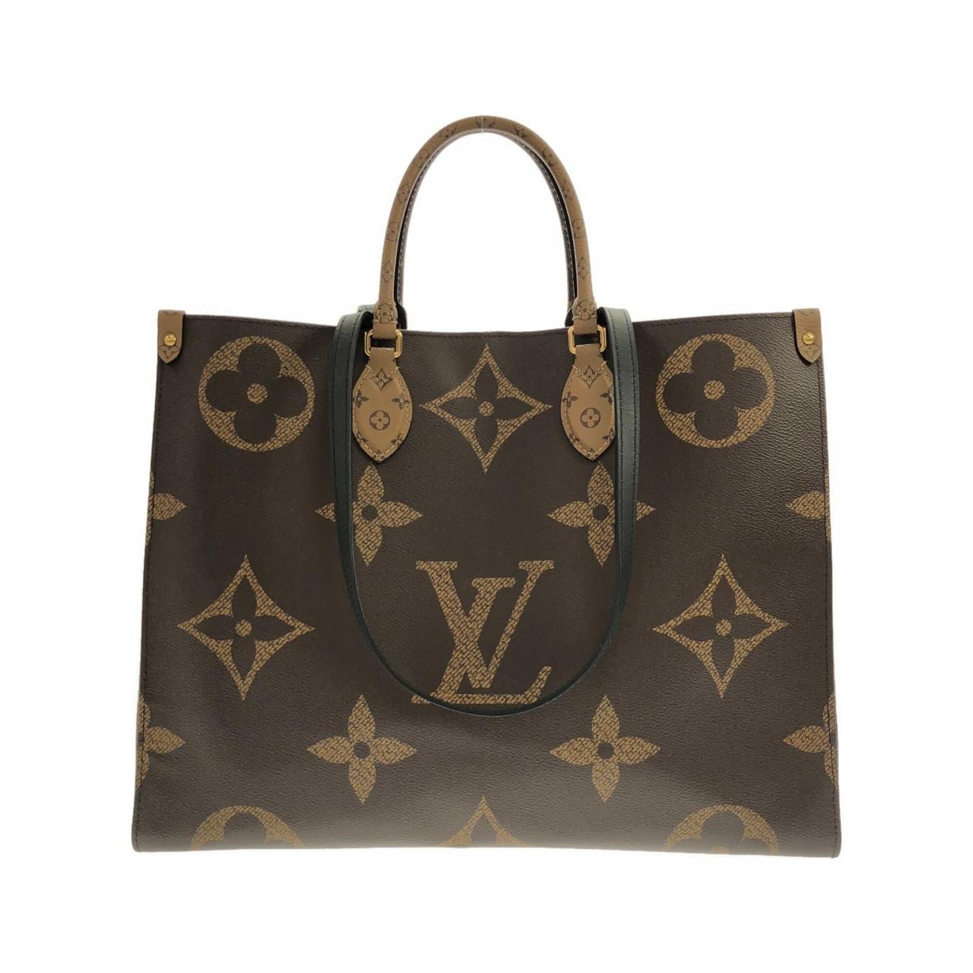 Louis Vuitton Marron Coated Canvas Handbag (Pre-Owned)