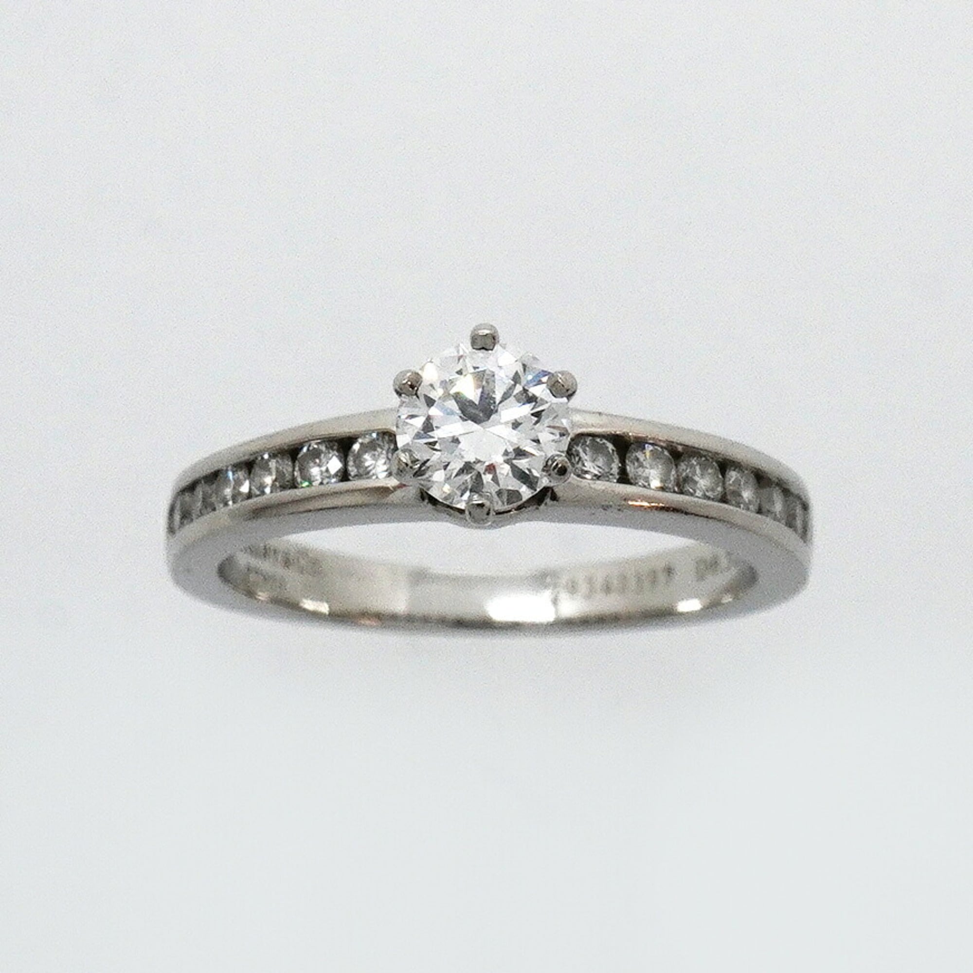 Tiffany Platinum 950 Band Ring (Pre-Owned)