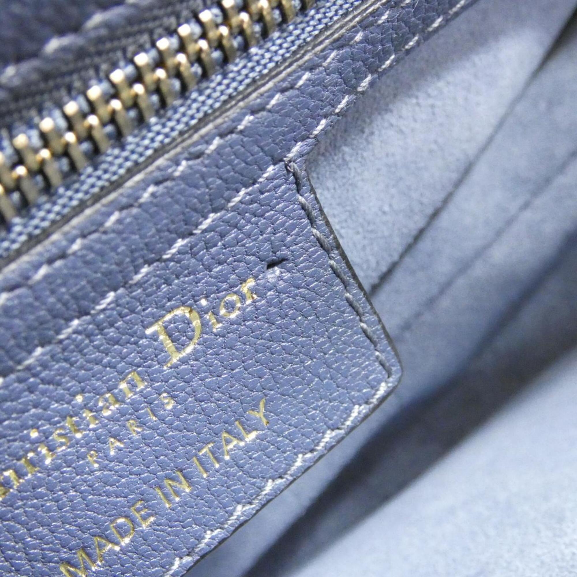 Christian Dior Blue Shoulder Bag (Pre-Owned)