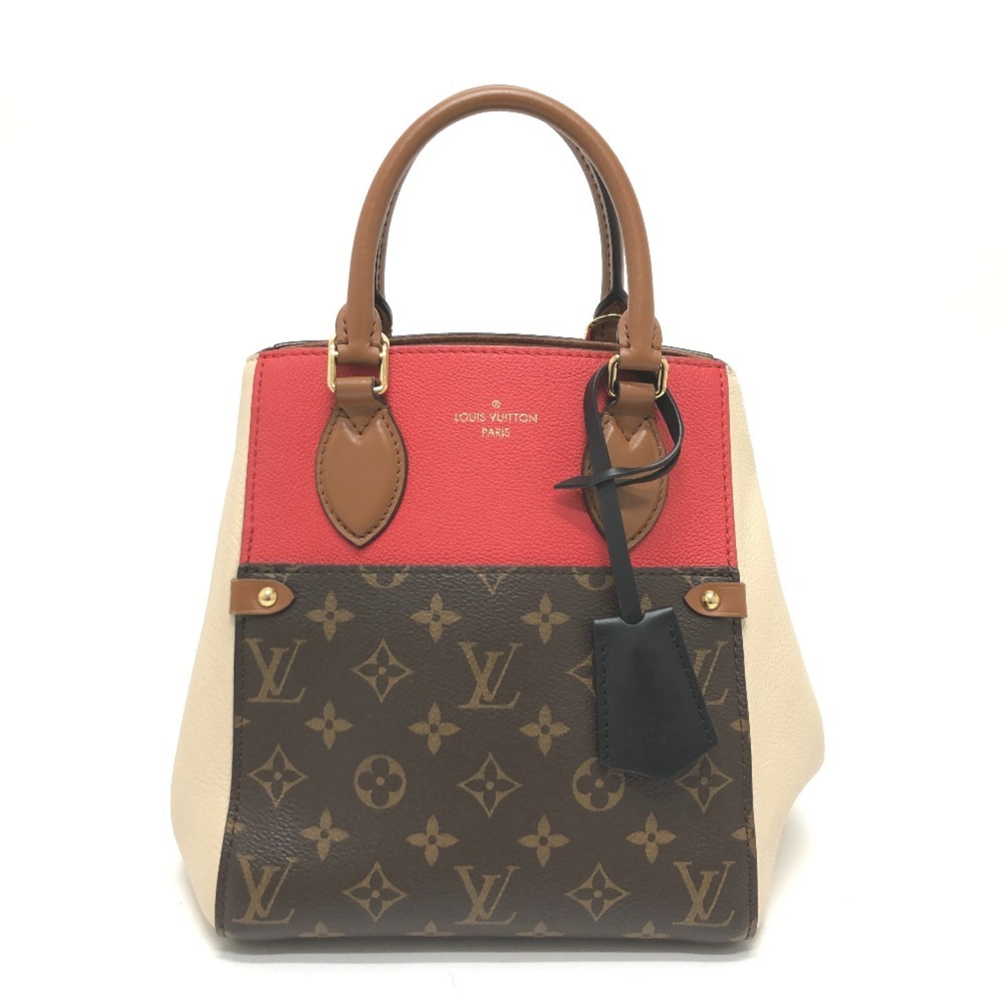 Louis Vuitton Brown Monogram Monogram Handbag Tote Bag (Pre-Owned)