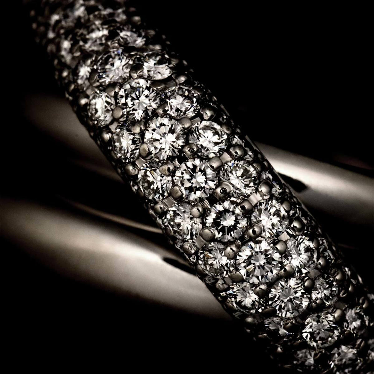 Celine Platinum 900 Band Ring (Pre-Owned)