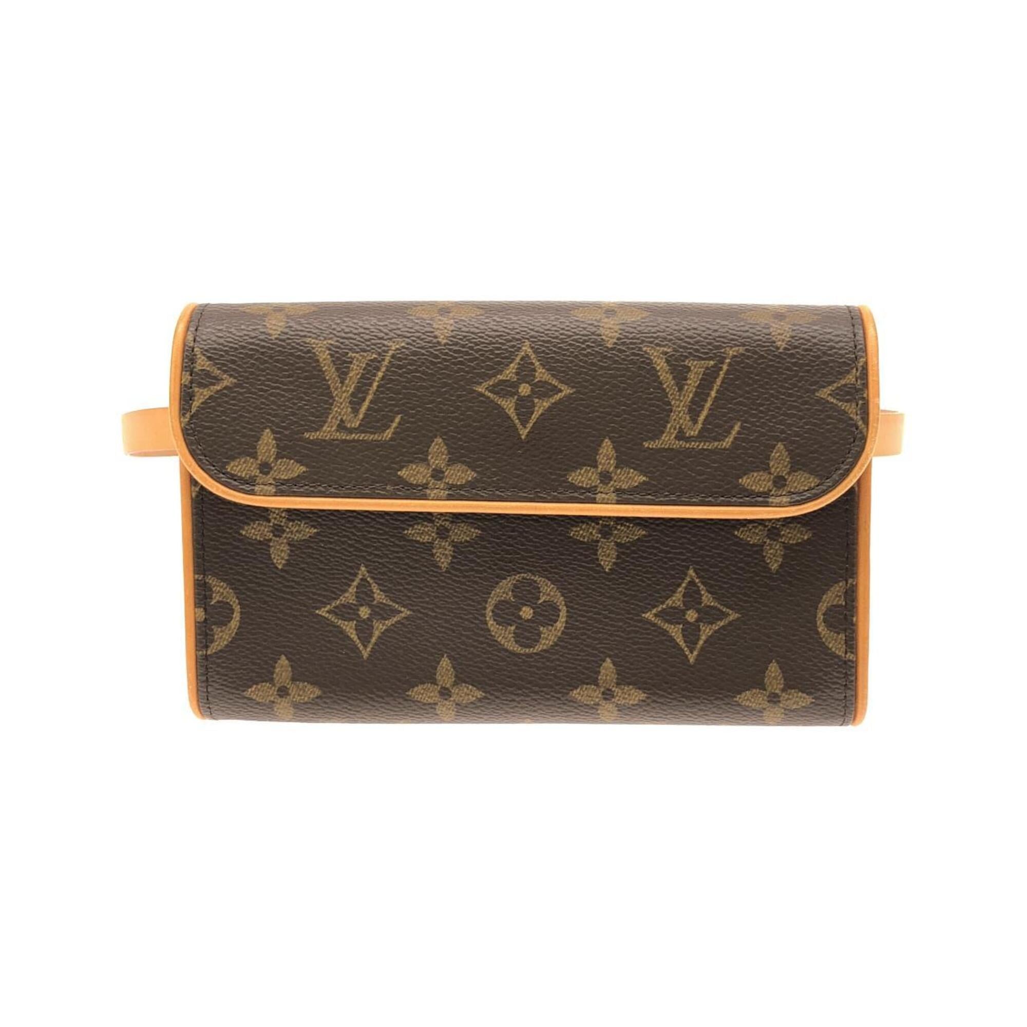 Louis Vuitton Marron Coated Canvas Fanny Pack (Pre-Owned)