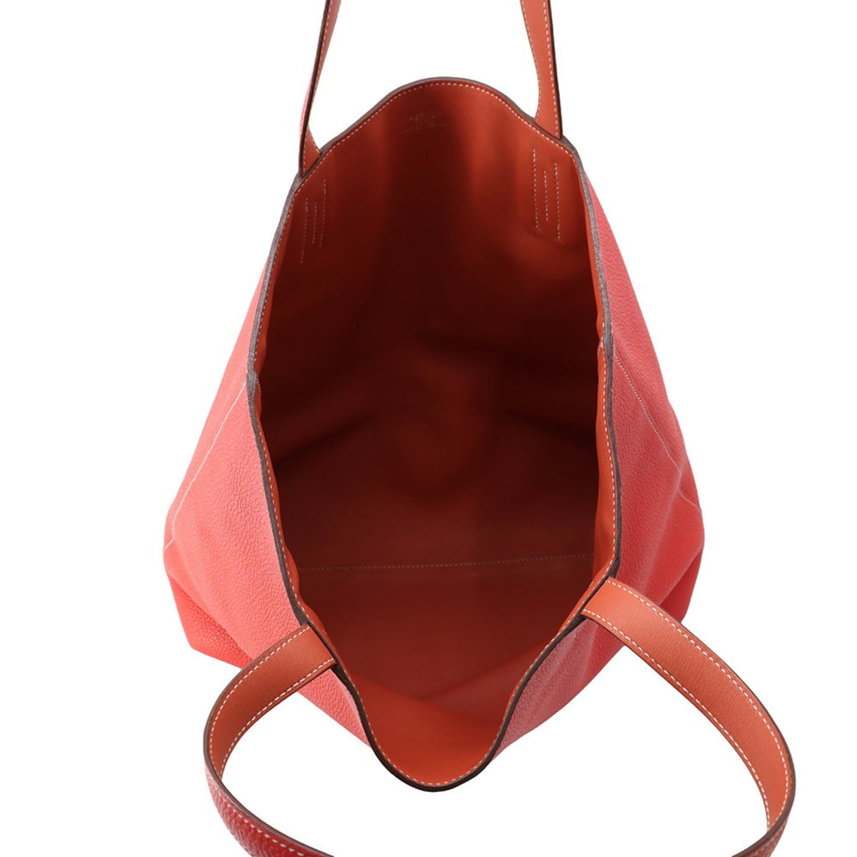 Hermes Bougainvillier Taurillon Clemence Leather Swift Leather Handbag (Pre-Owned)