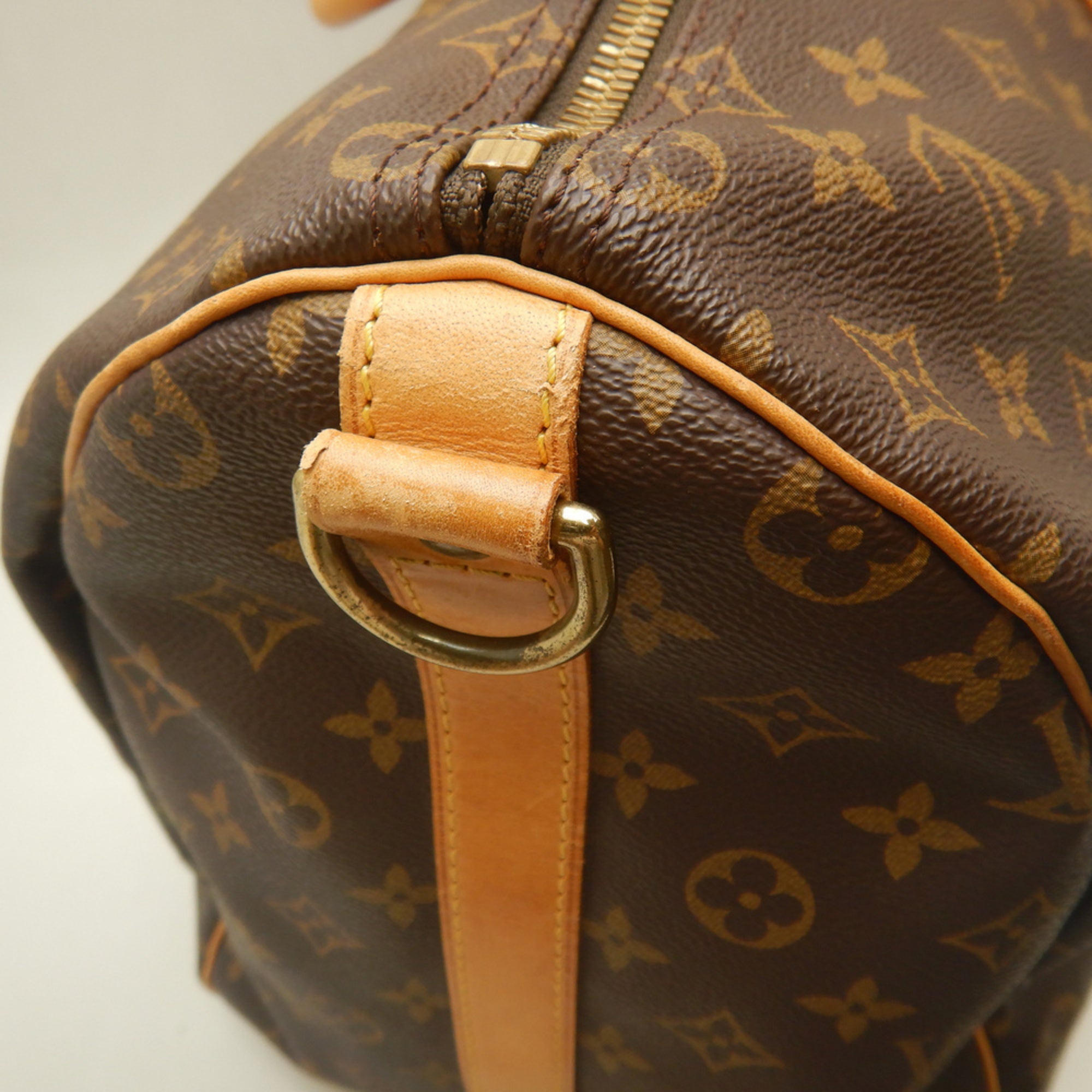 Louis Vuitton Brown Monogram Monogram Boston Bag (Pre-Owned)