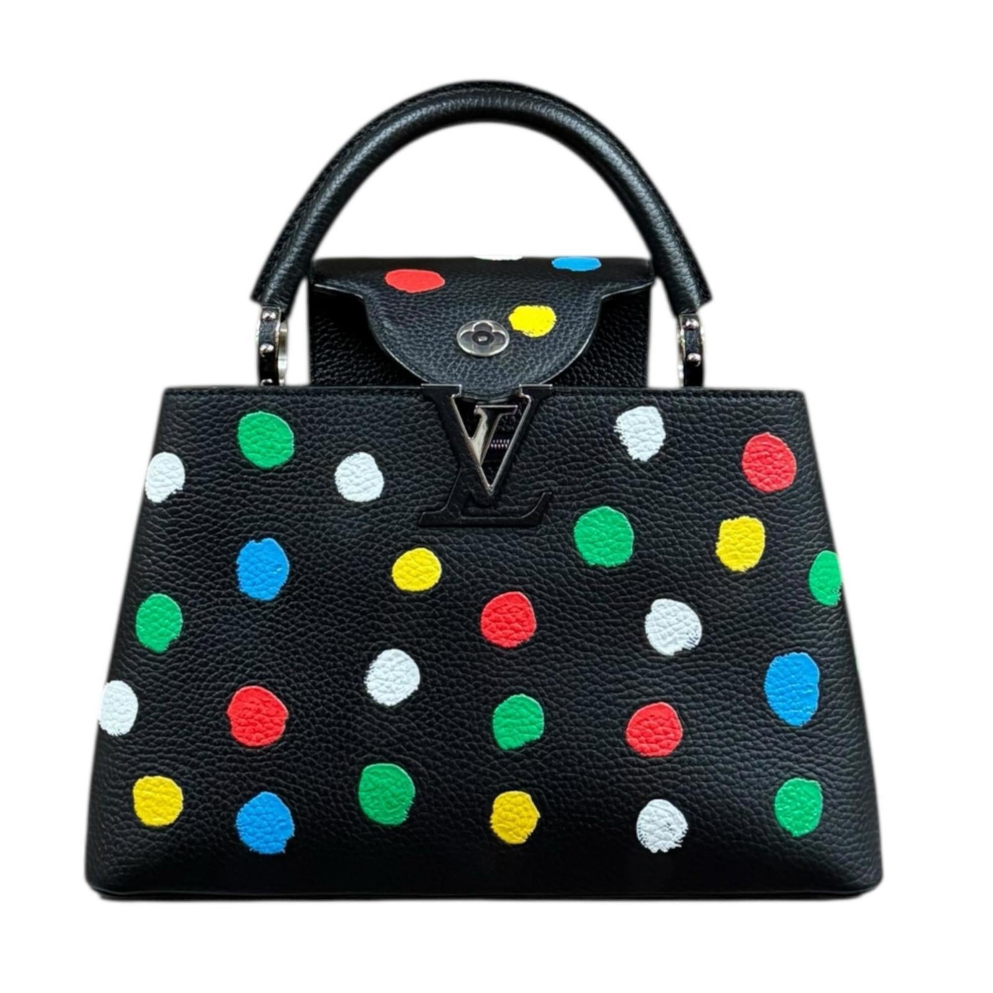 Louis Vuitton Black Multi-Color Leather Shoulder Bag (Pre-Owned)