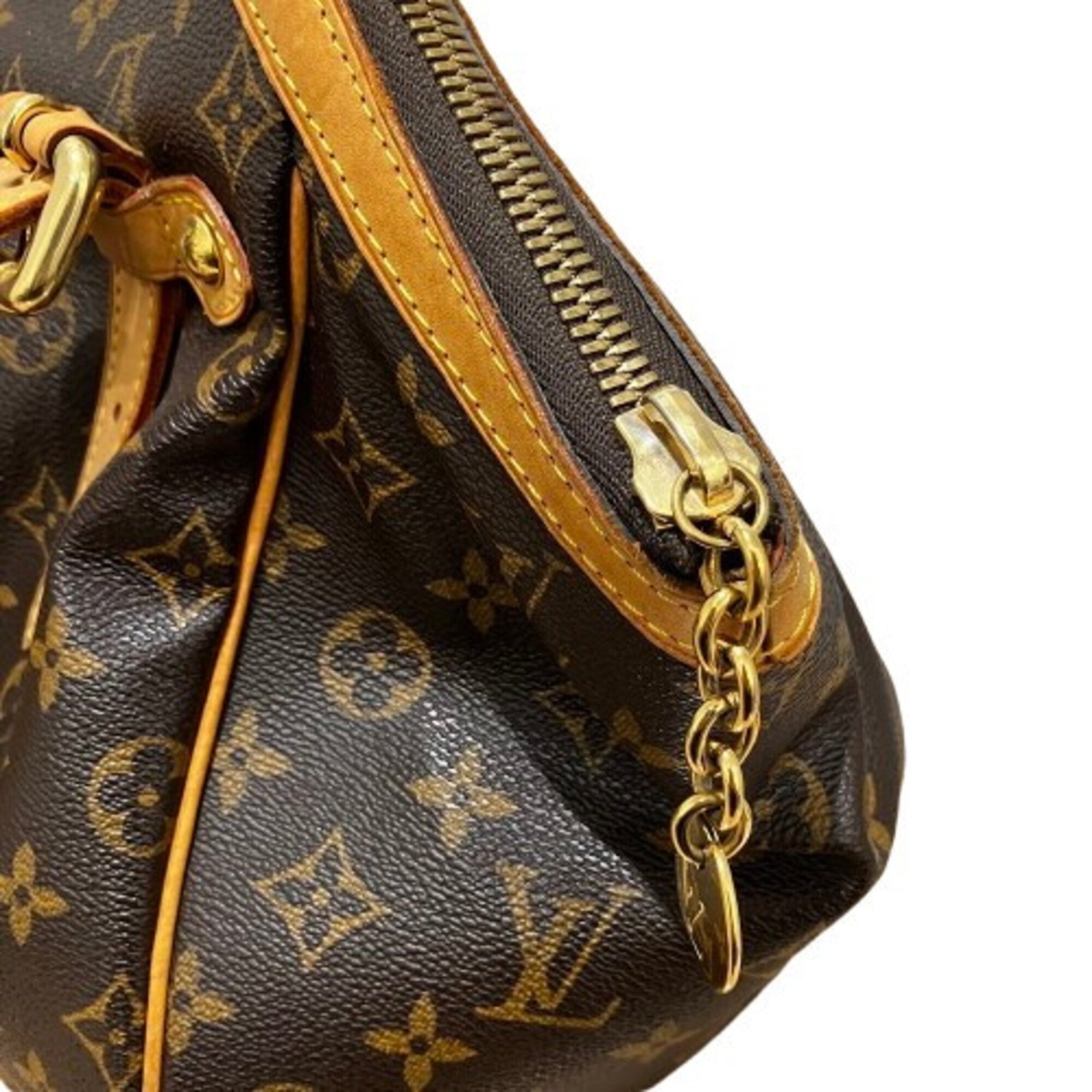 Louis Vuitton Brown Pvc Handbag (Pre-Owned)