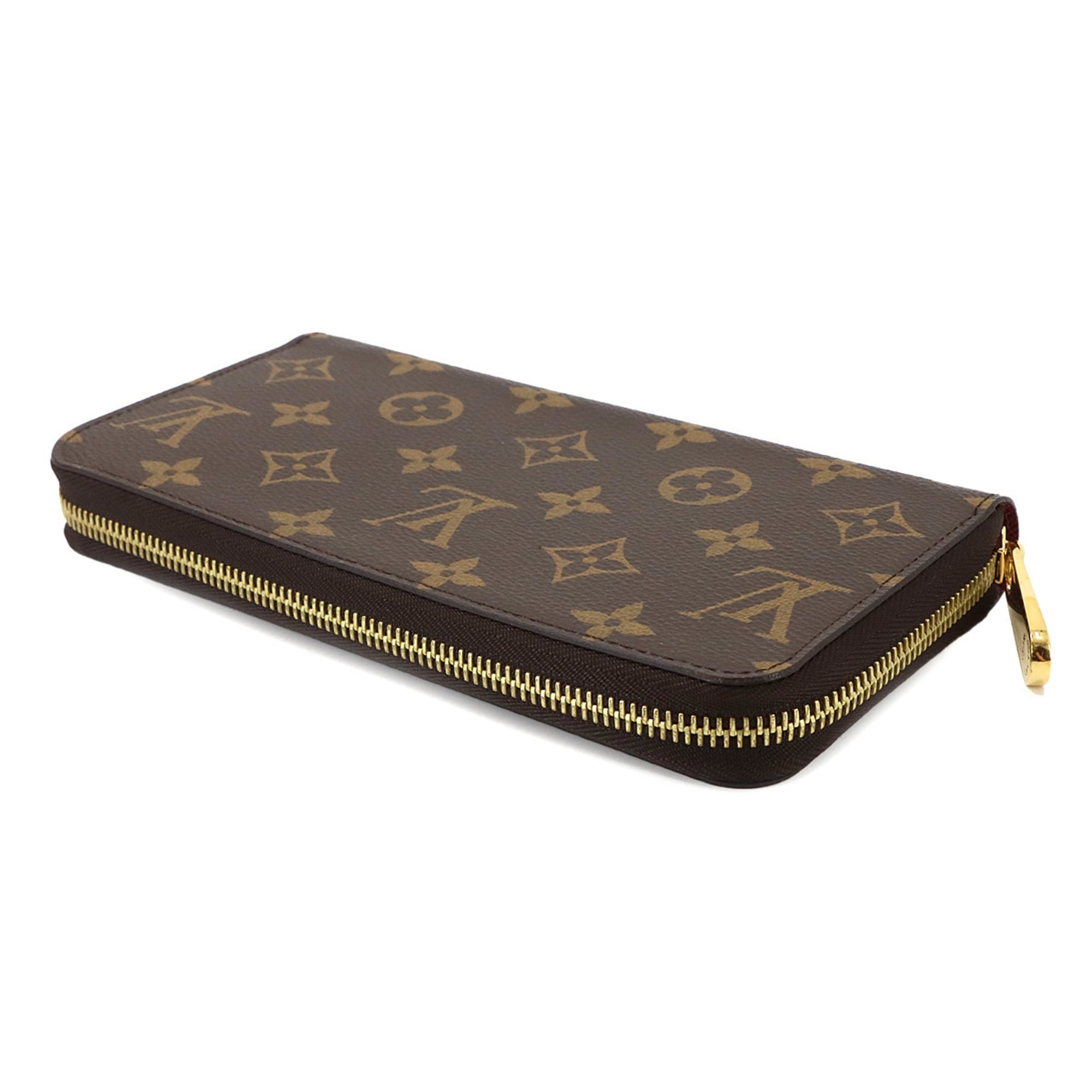Louis Vuitton Fuchsia Monogram Monogram Canvas Long Wallet (Bi-Fold) (Pre-Owned)