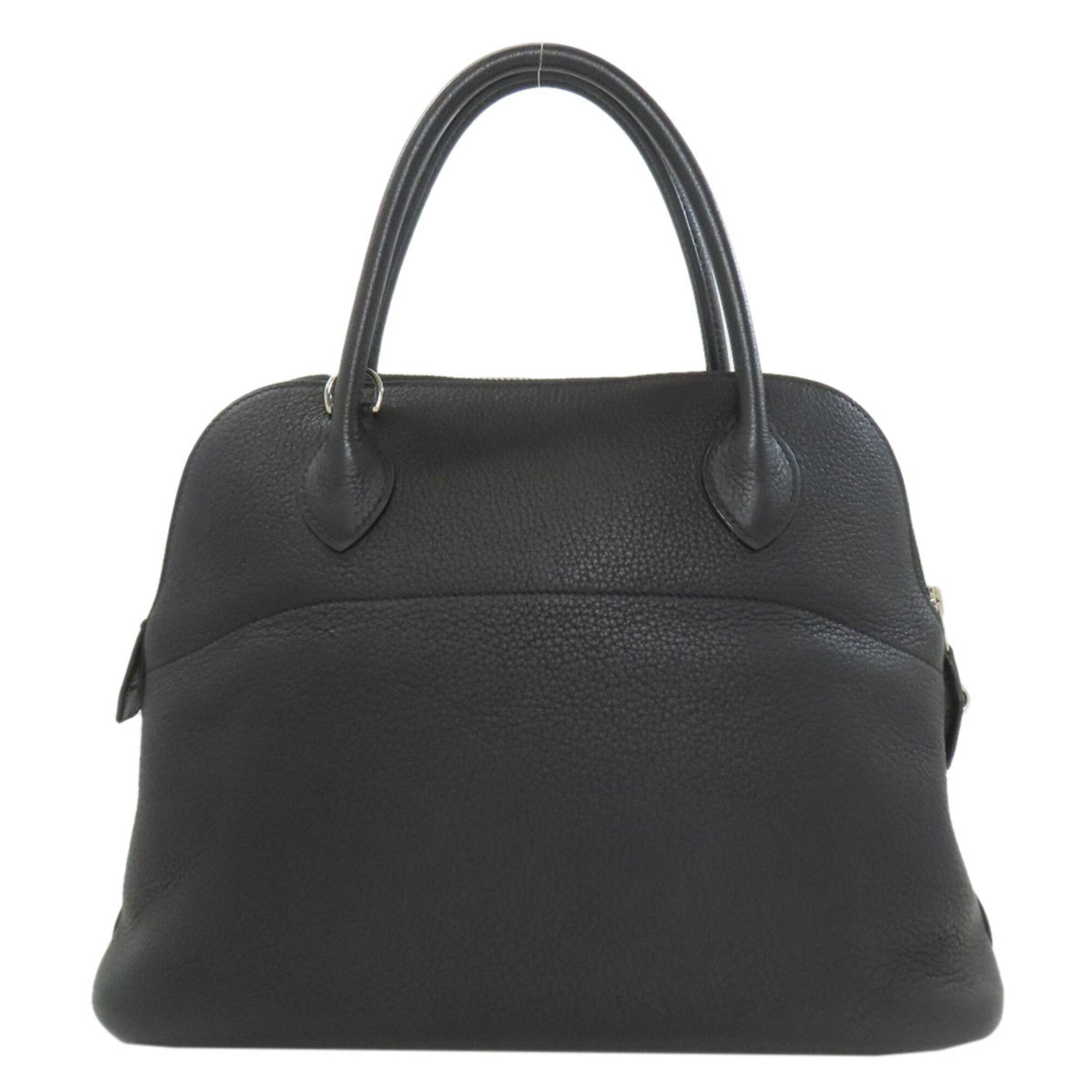 Hermes Bolide Black Taurillon Clemence Leather Tote Bag (Pre-Owned)
