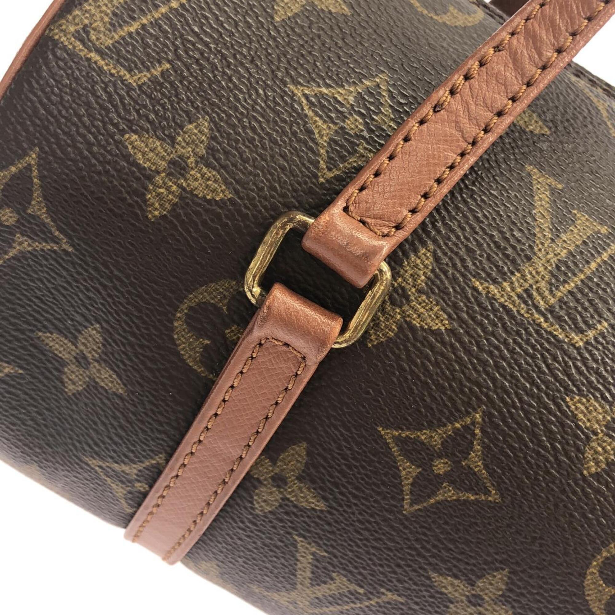 Louis Vuitton Marron Coated Canvas Handbag (Pre-Owned)