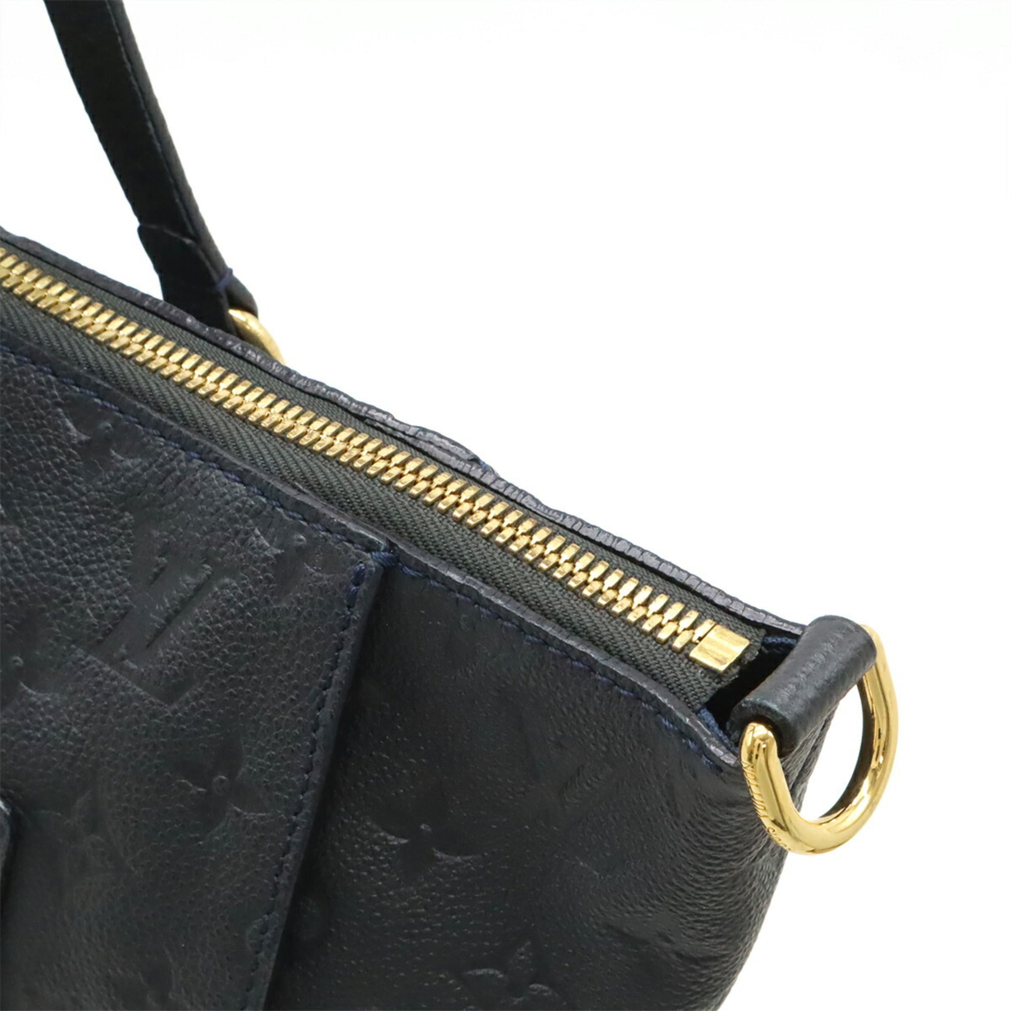 Louis Vuitton Galle Infini Navy Monogram Empreinte Tote Bag (Pre-Owned)
