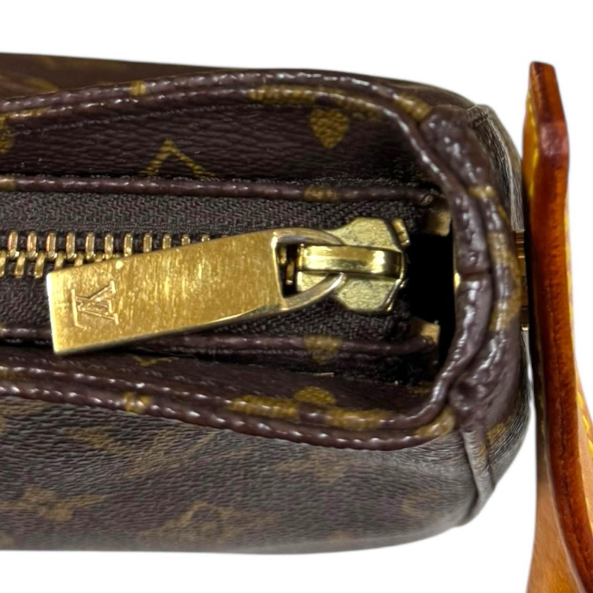 Louis Vuitton Brown Monogram Shoulder Bag (Pre-Owned)