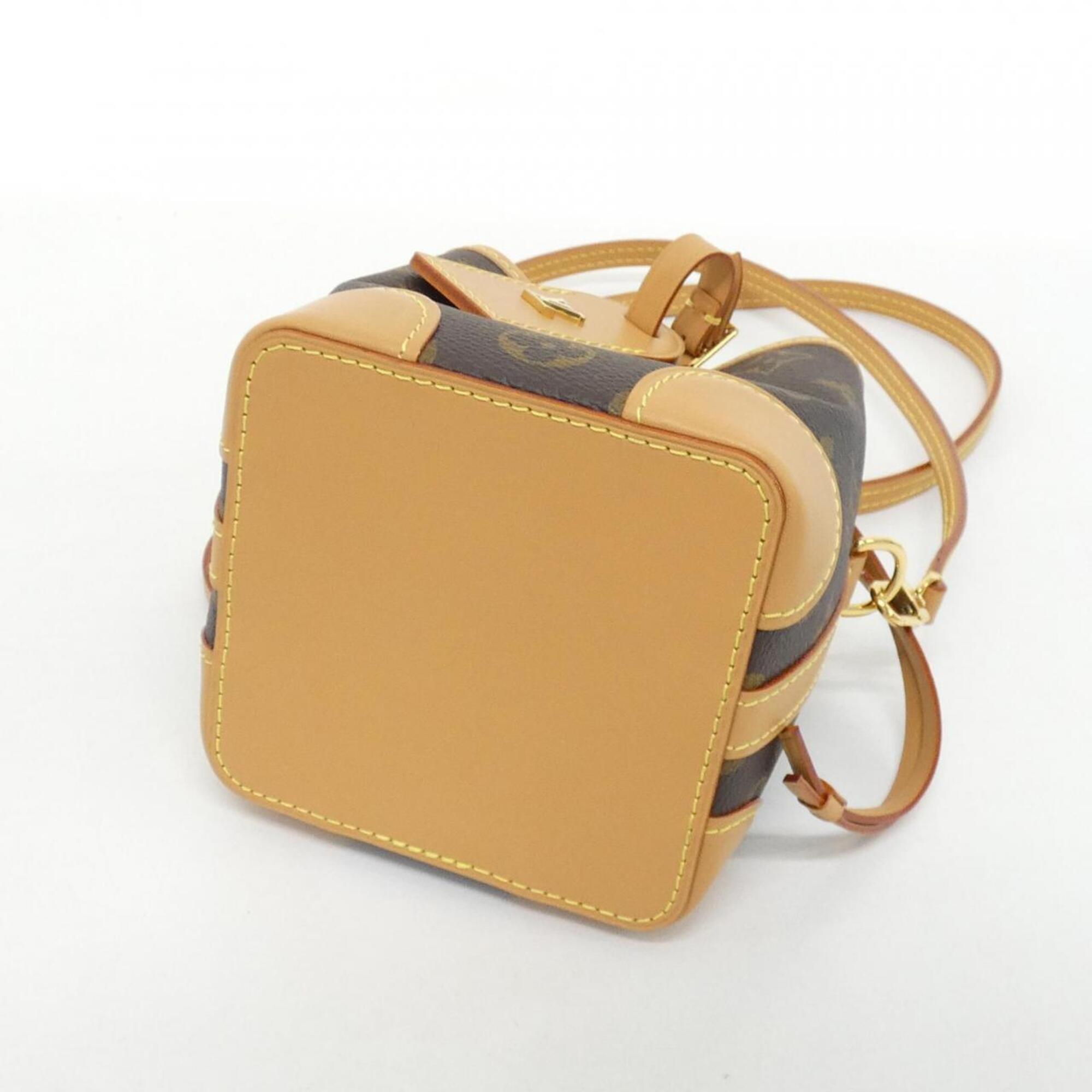 Louis Vuitton Marron Monogram Coated Canvas Shoulder Bag (Pre-Owned)