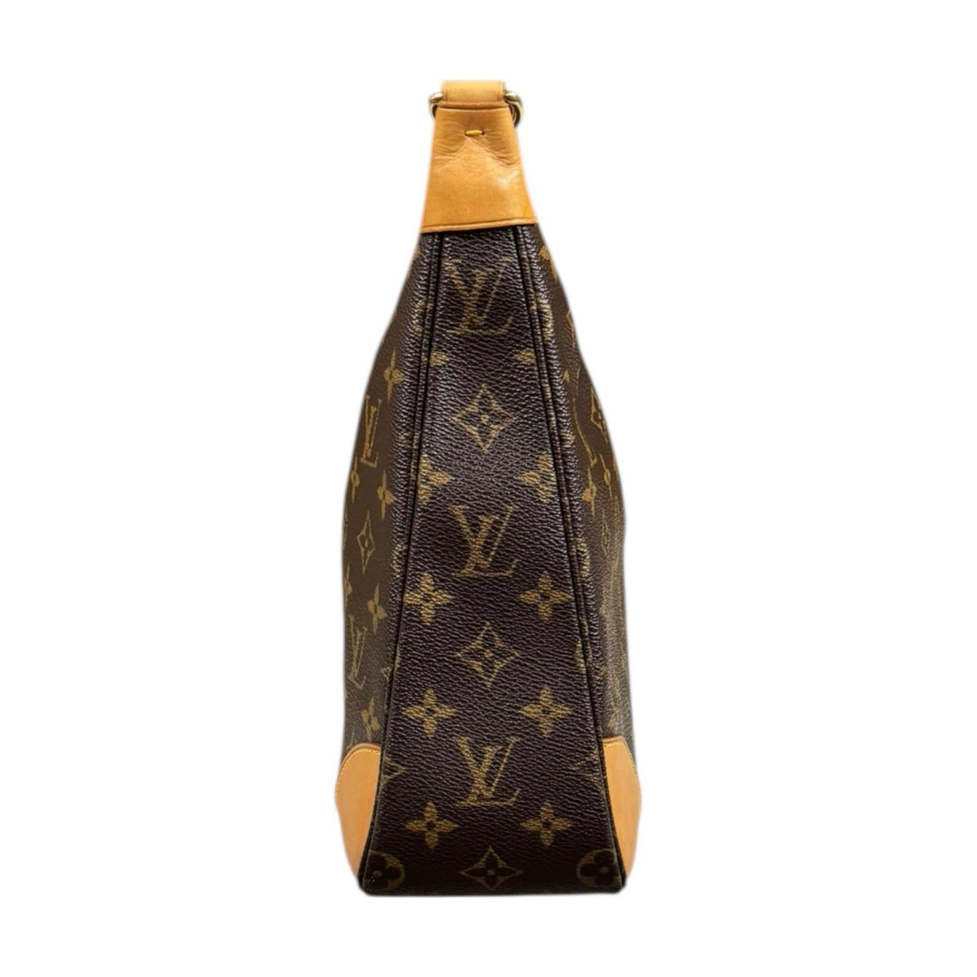 Louis Vuitton Brown Monogram Canvas Shoulder Bag (Pre-Owned)