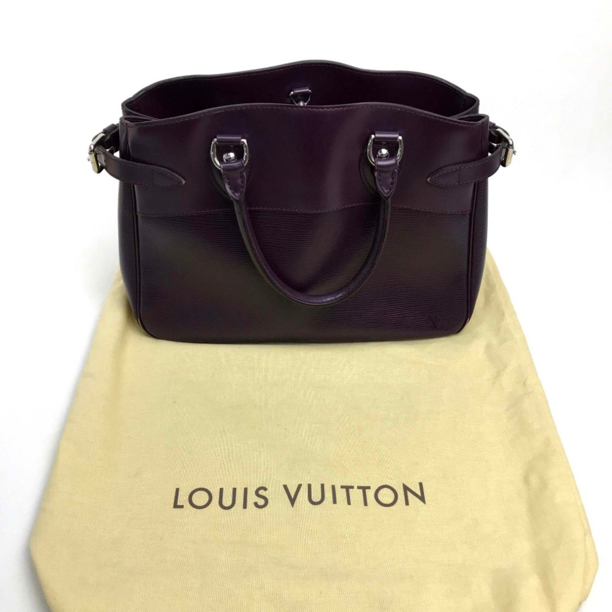 Louis Vuitton Brown Leather Handbag (Pre-Owned)