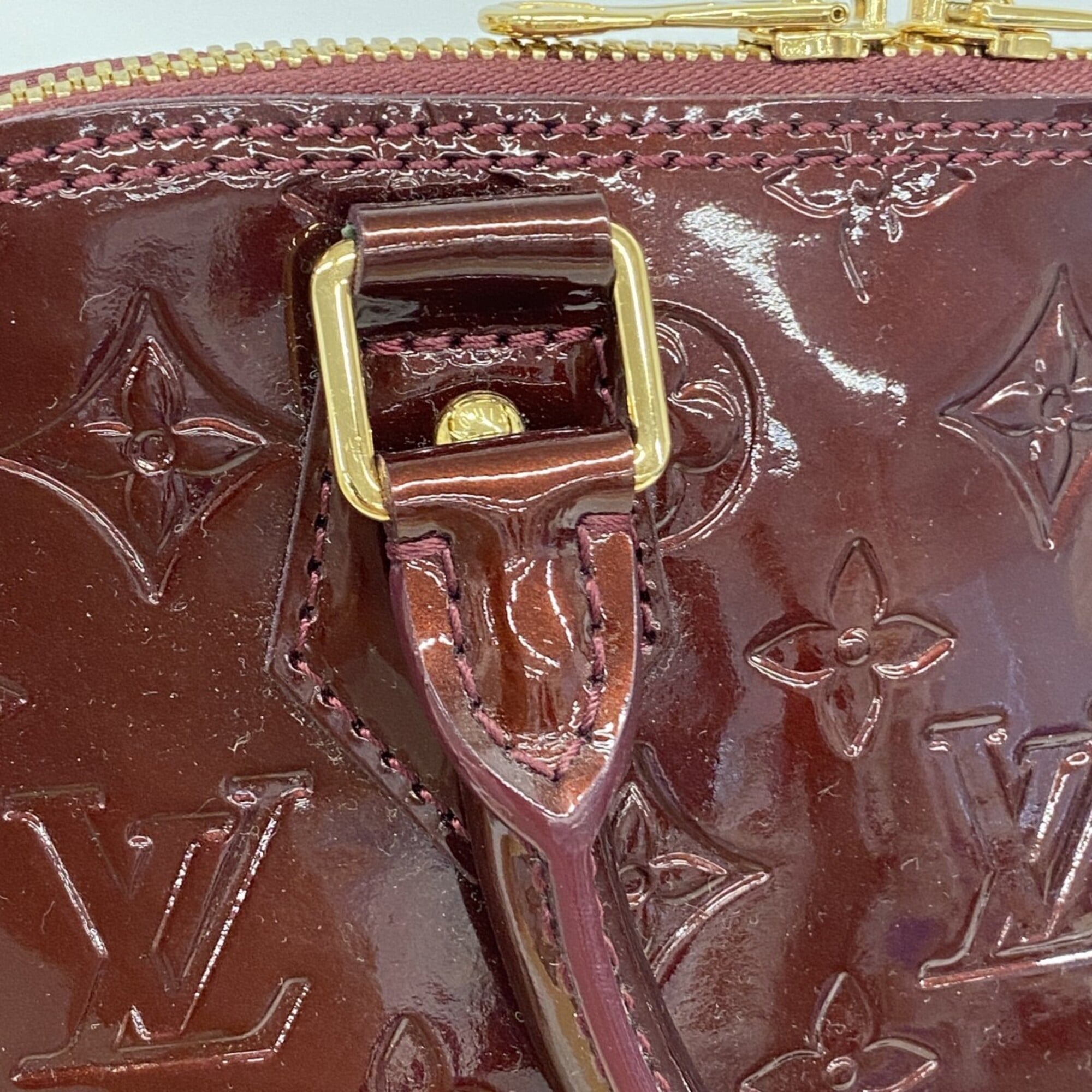 Louis Vuitton Rouge Fauviste Handbag (Pre-Owned)