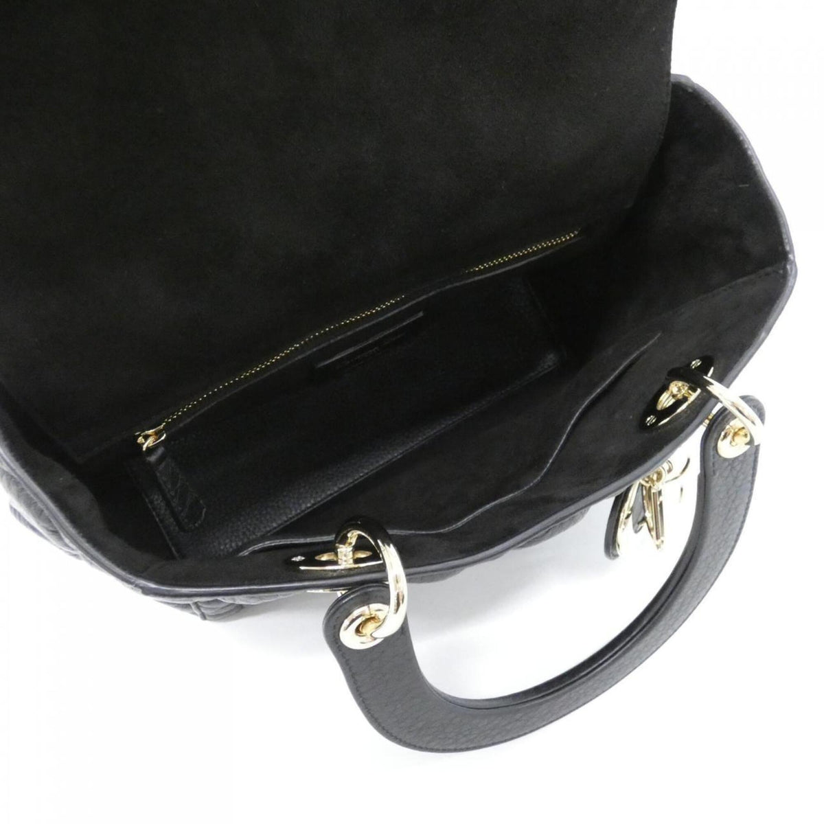 Christian Dior Black Leather Handbag (Pre-Owned)