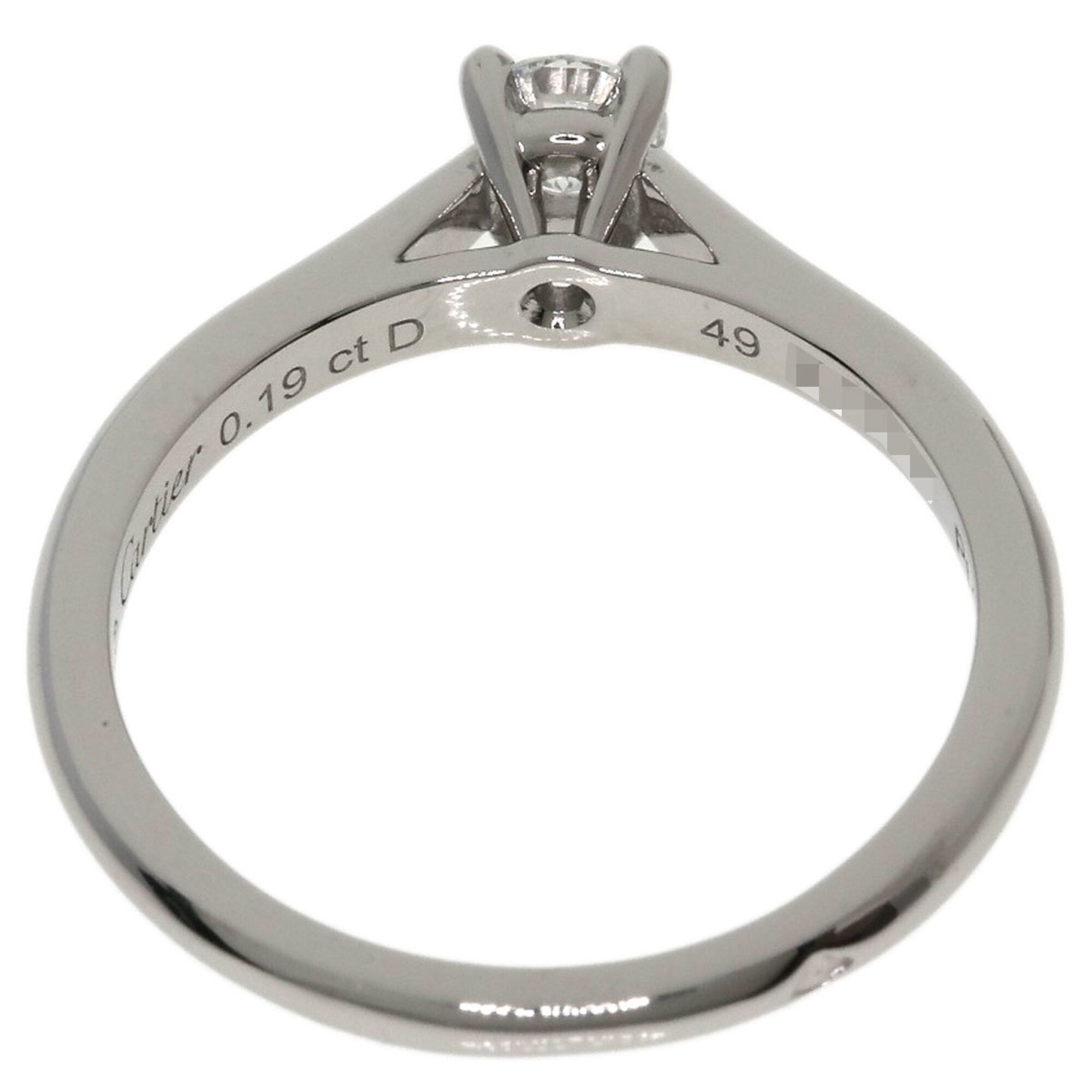 Cartier Platinum 950 Band Ring (Pre-Owned)