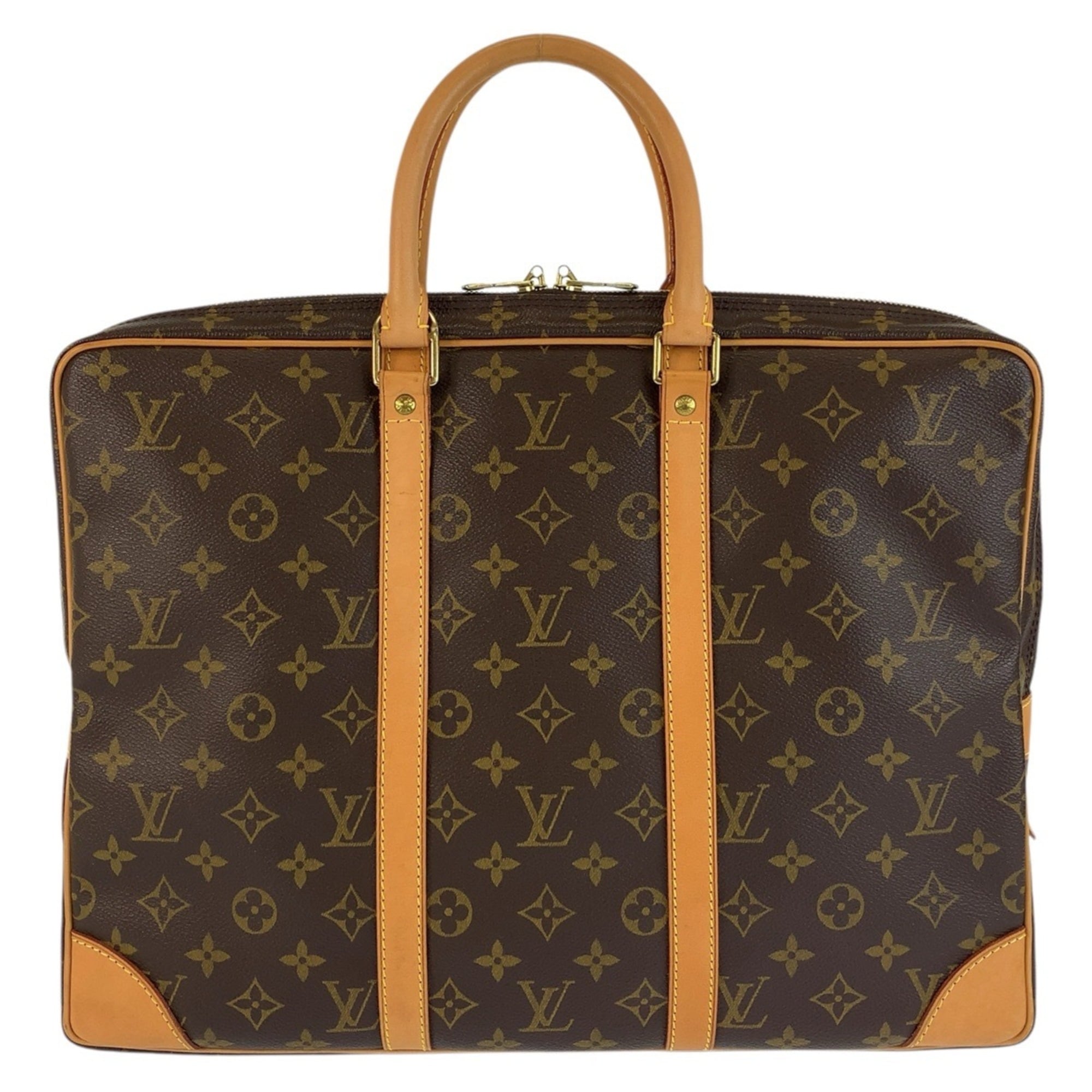 Louis Vuitton Brown Monogram Monogram Briefcase (Pre-Owned)
