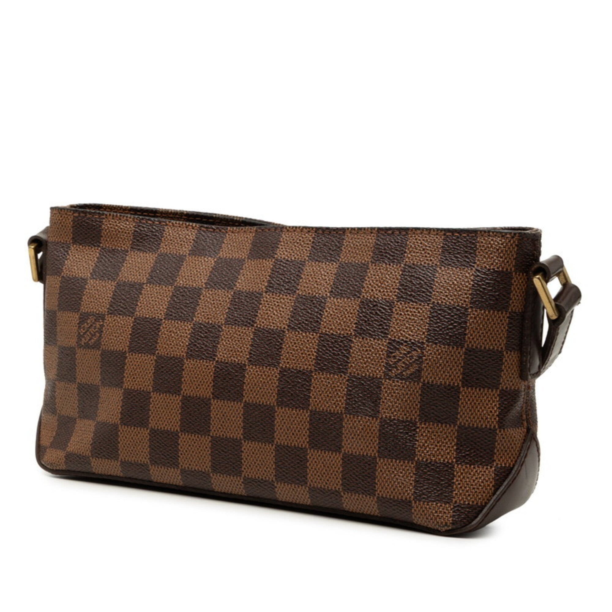 Louis Vuitton Brown Pvc Leather Shoulder Bag (Pre-Owned)