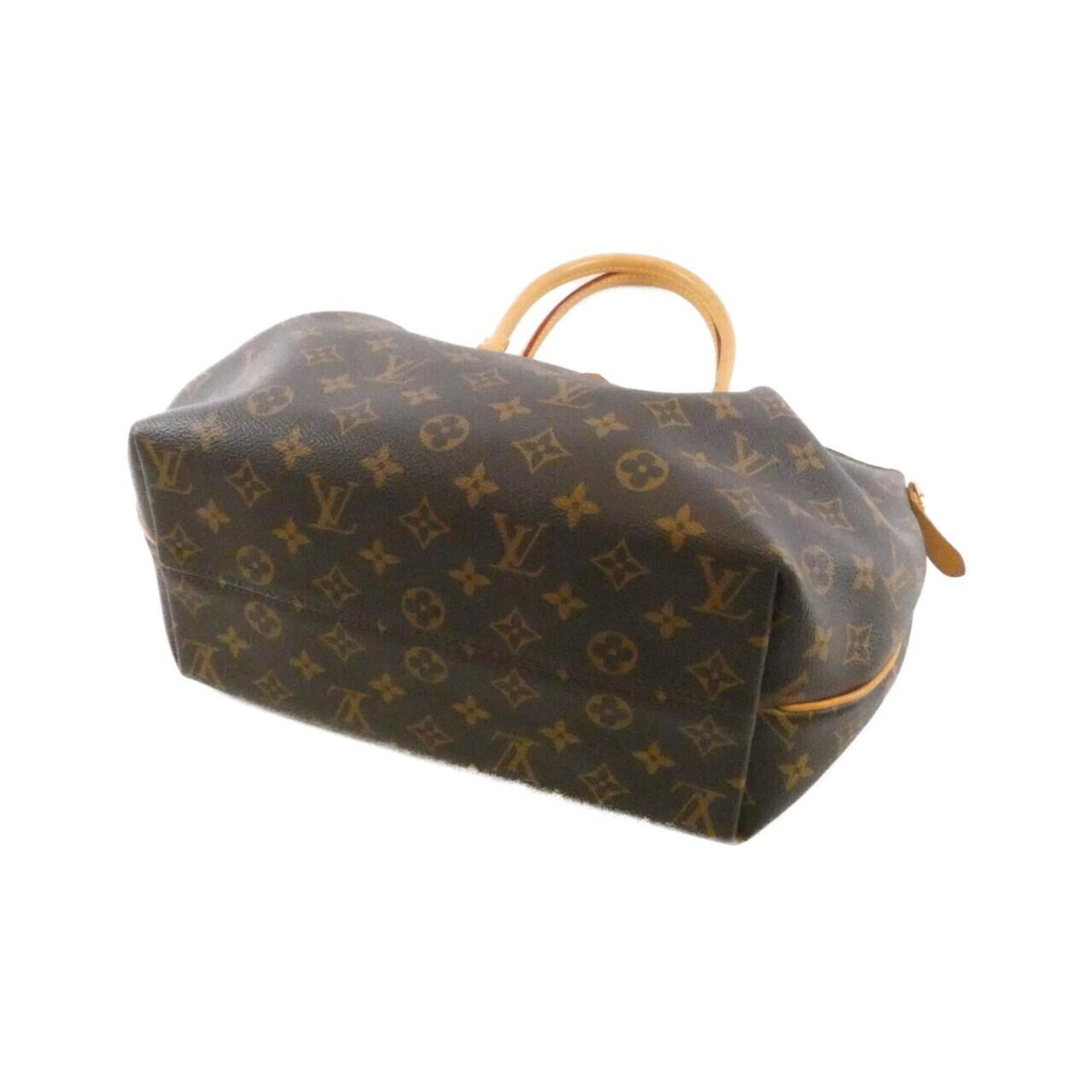 Louis Vuitton Marron Coated Canvas Handbag (Pre-Owned)