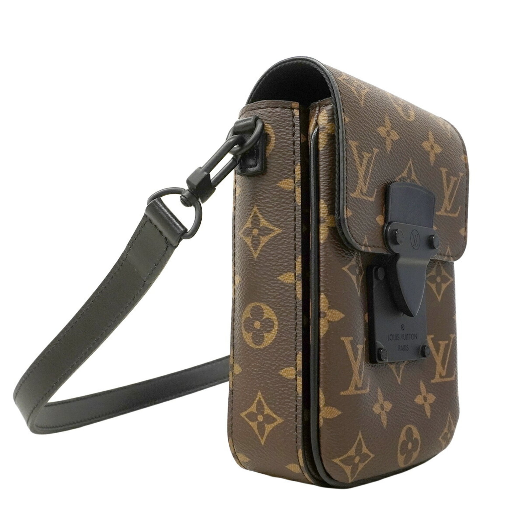 Louis Vuitton Black Brown Shoulder Bag (Pre-Owned)