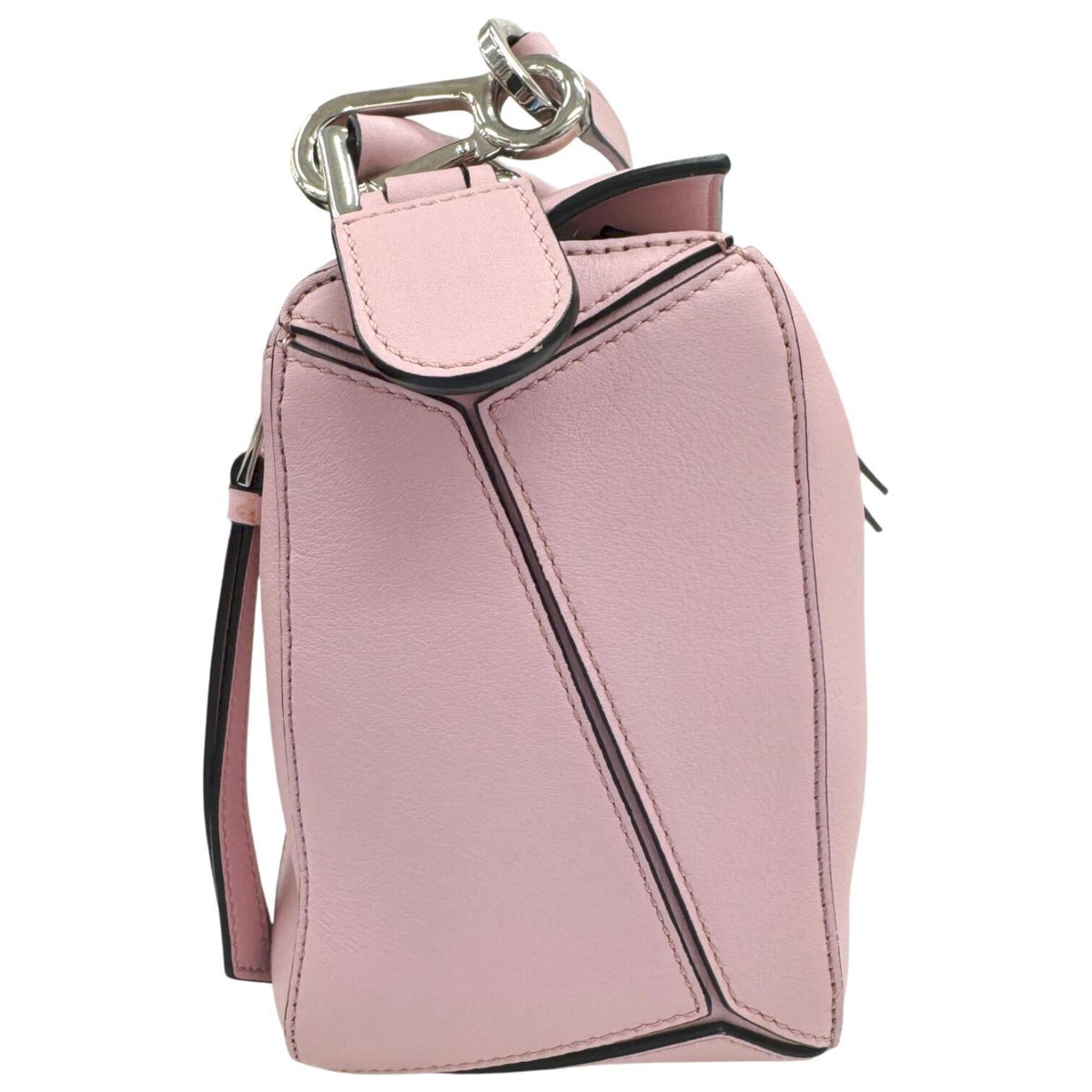 Loewe Pink Leather Handbag Shoulder Bag (Pre-Owned)
