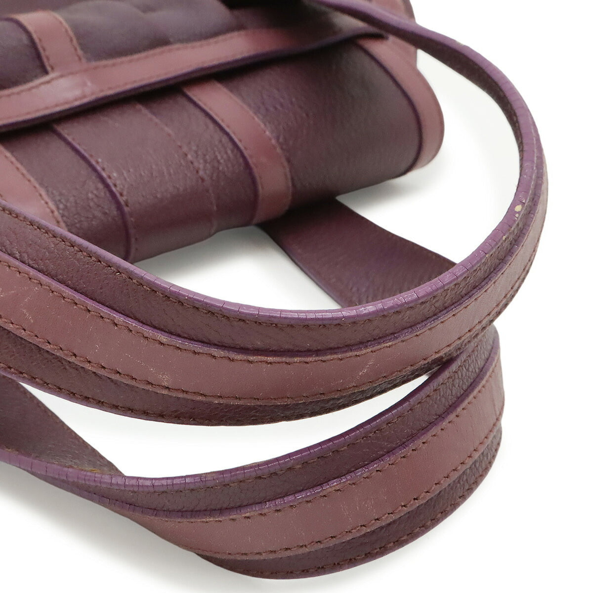 Bvlgari Purple Handbag Shoulder Bag (Pre-Owned)