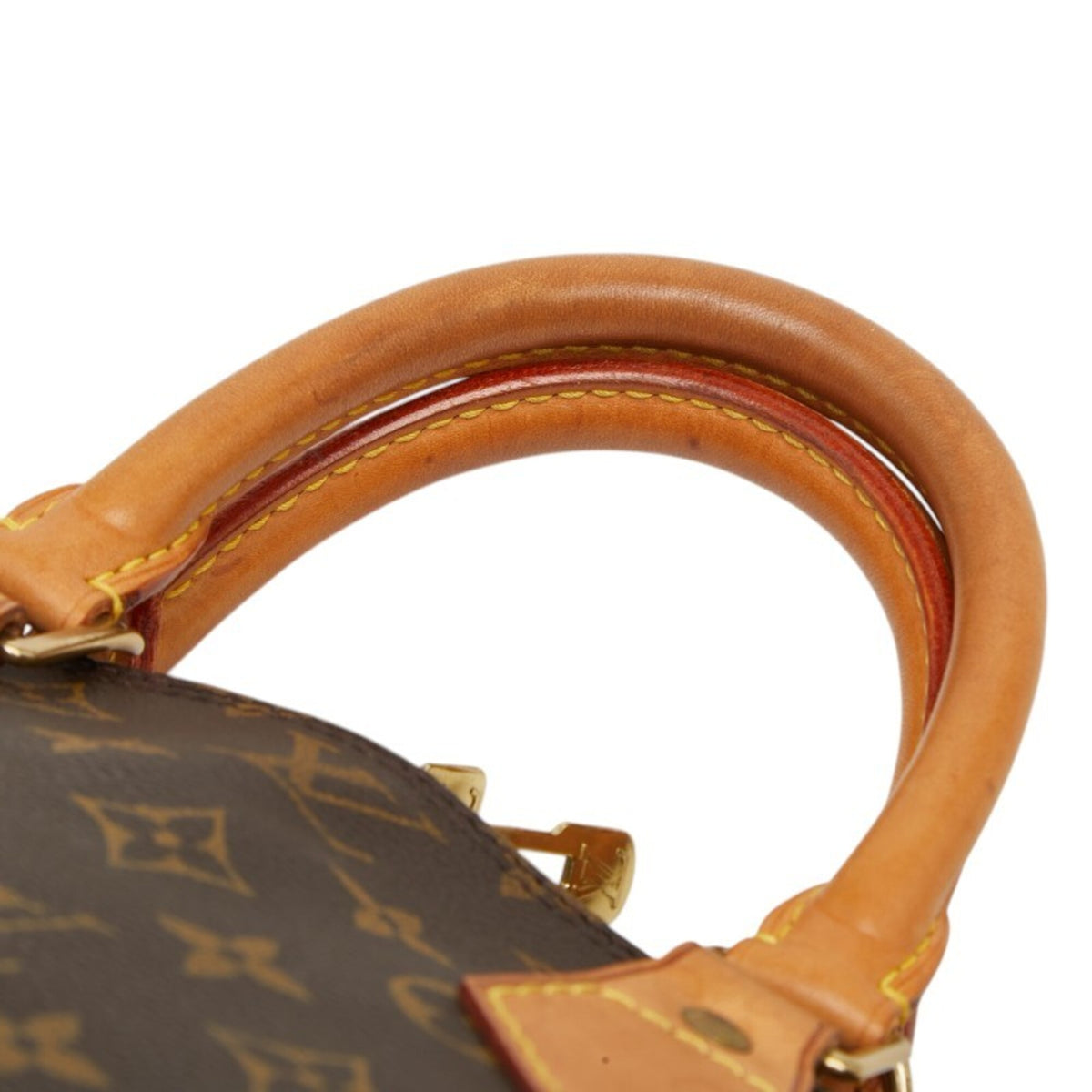 Louis Vuitton Brown Pvc Leather Handbag (Pre-Owned)
