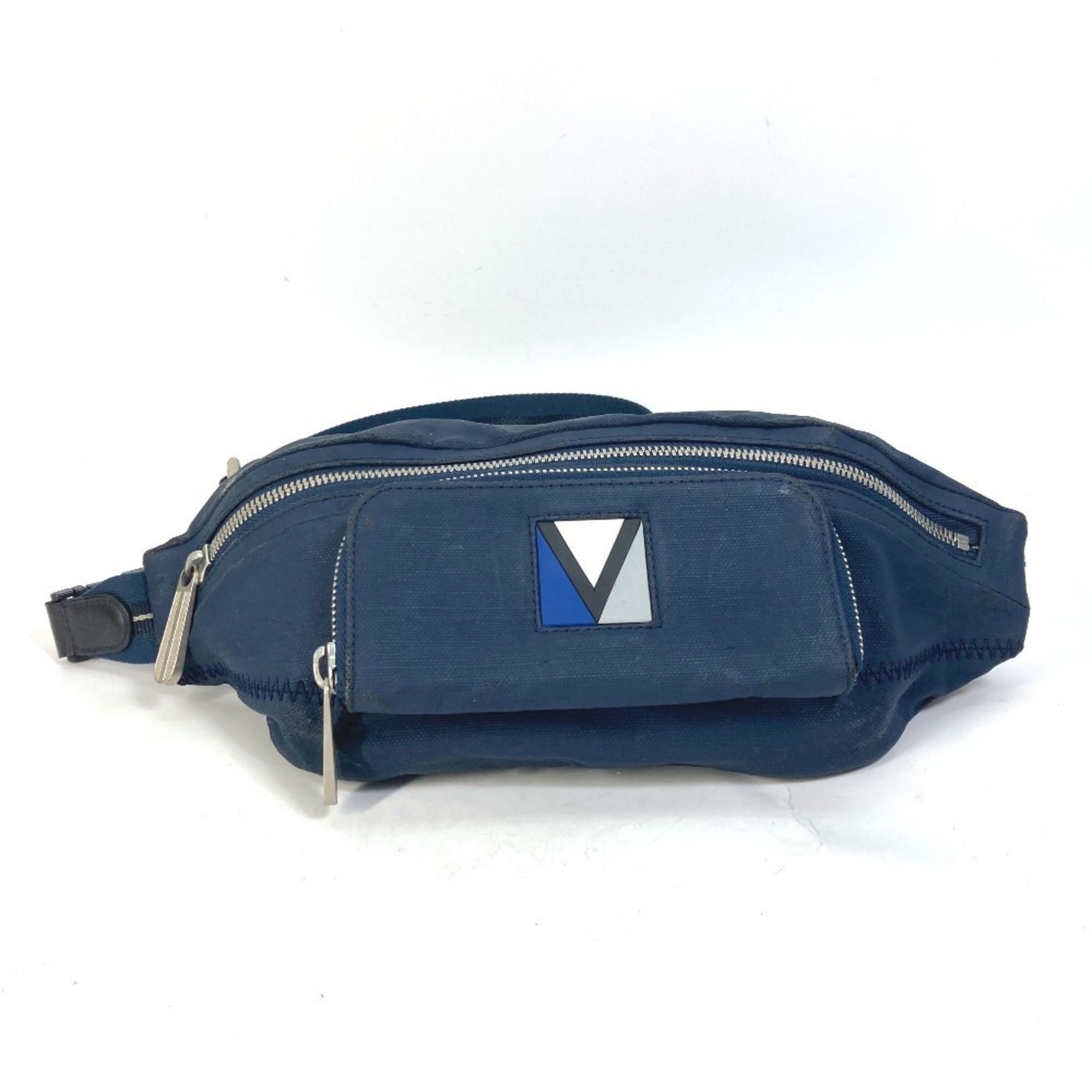 Louis Vuitton Blue Metal Sling Bag (Pre-Owned)