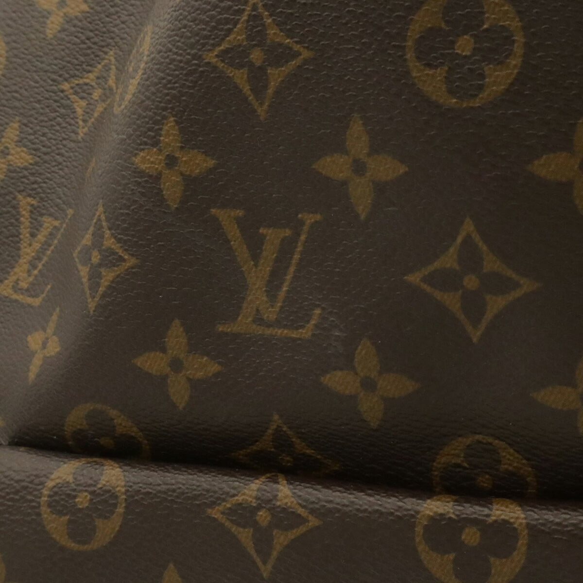 Louis Vuitton Brown Vinyl Handbag Shoulder Bag (Pre-Owned)