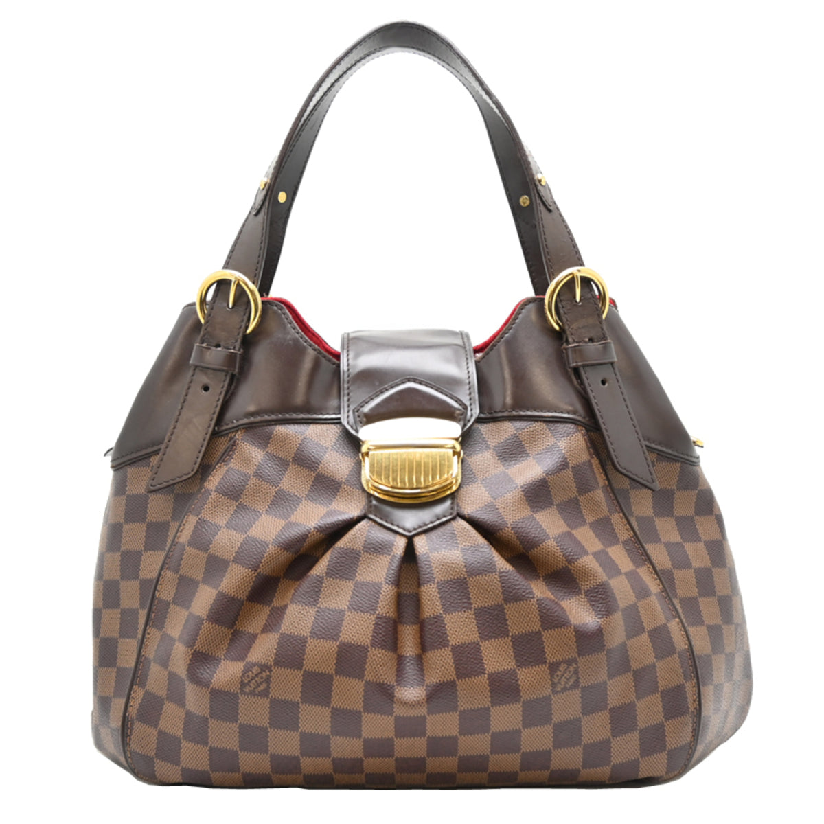 Louis Vuitton Brown Damier Canvas Shoulder Bag (Pre-Owned)