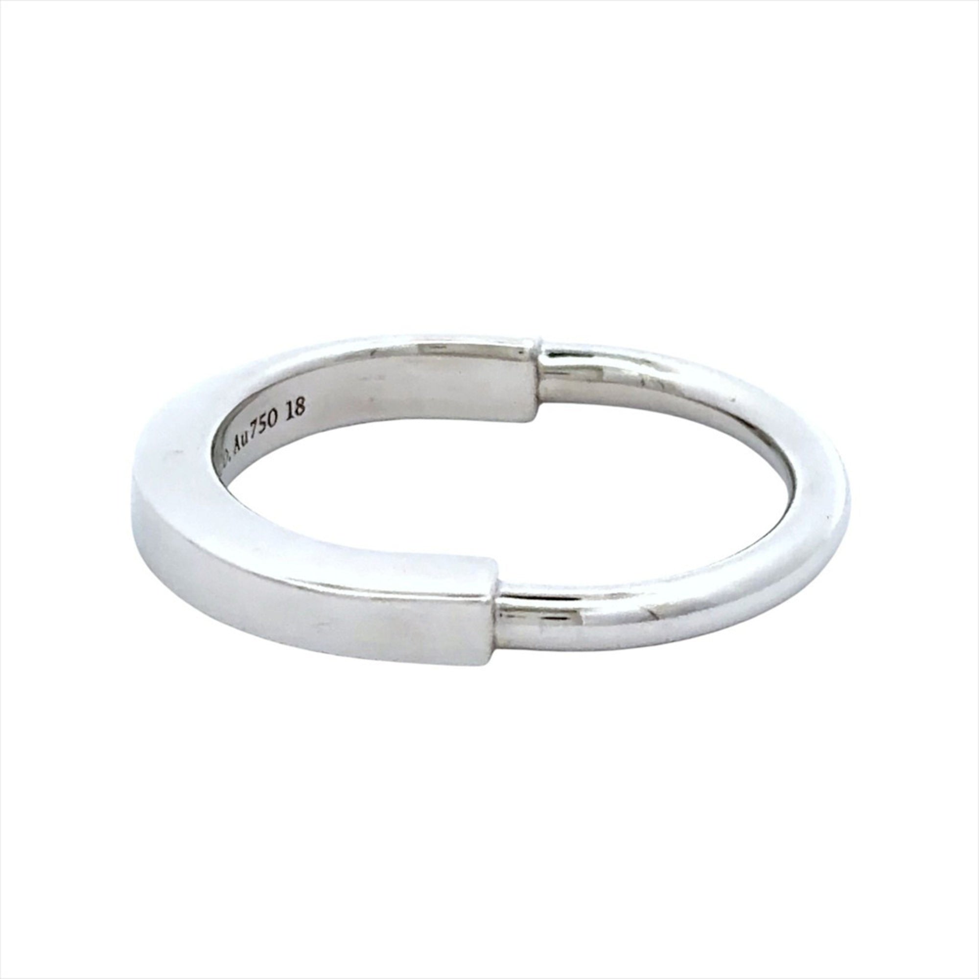 Tiffany White Gold White Gold (18K) Band Ring (Pre-Owned)