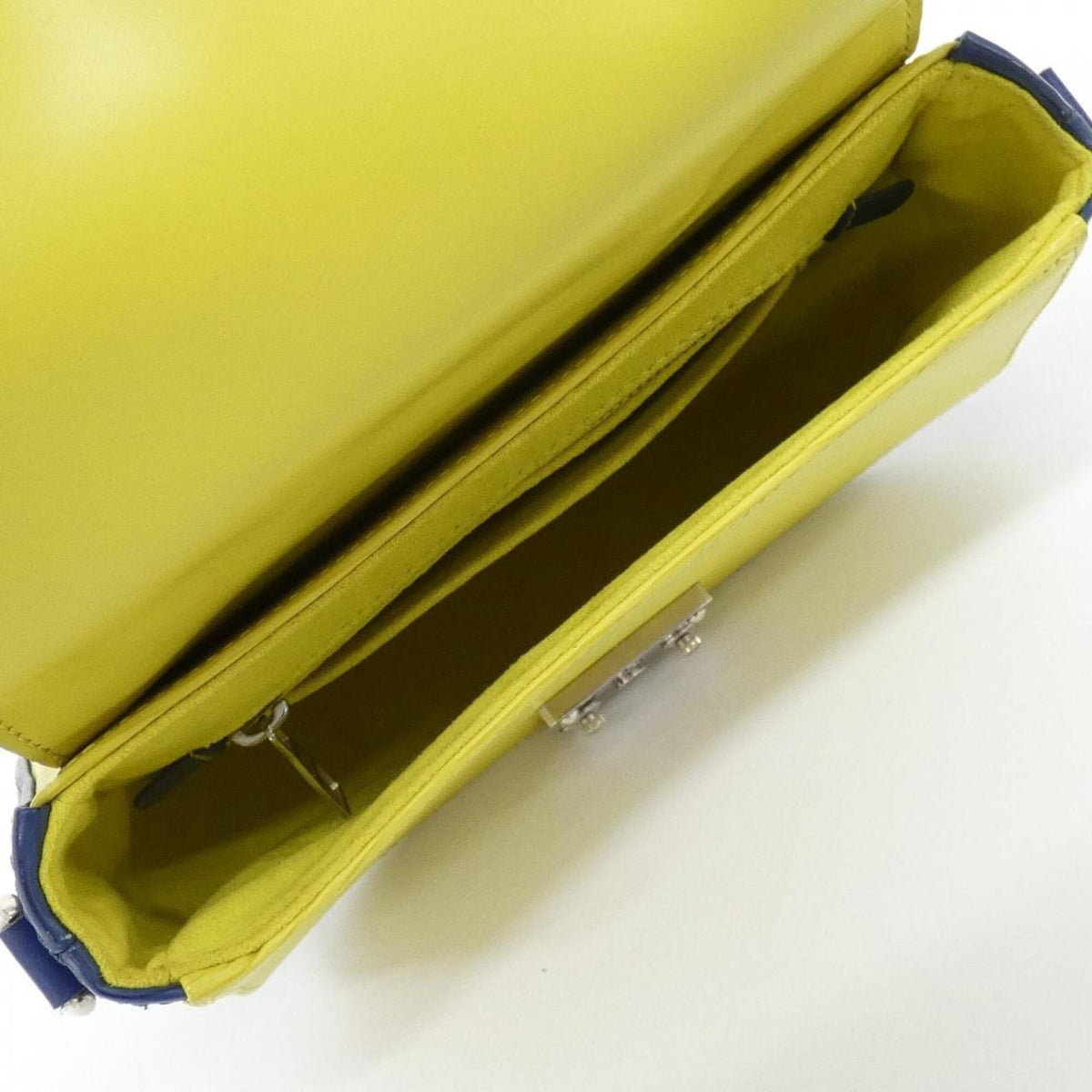 Louis Vuitton Pistache Yellow Leather Handbag (Pre-Owned)