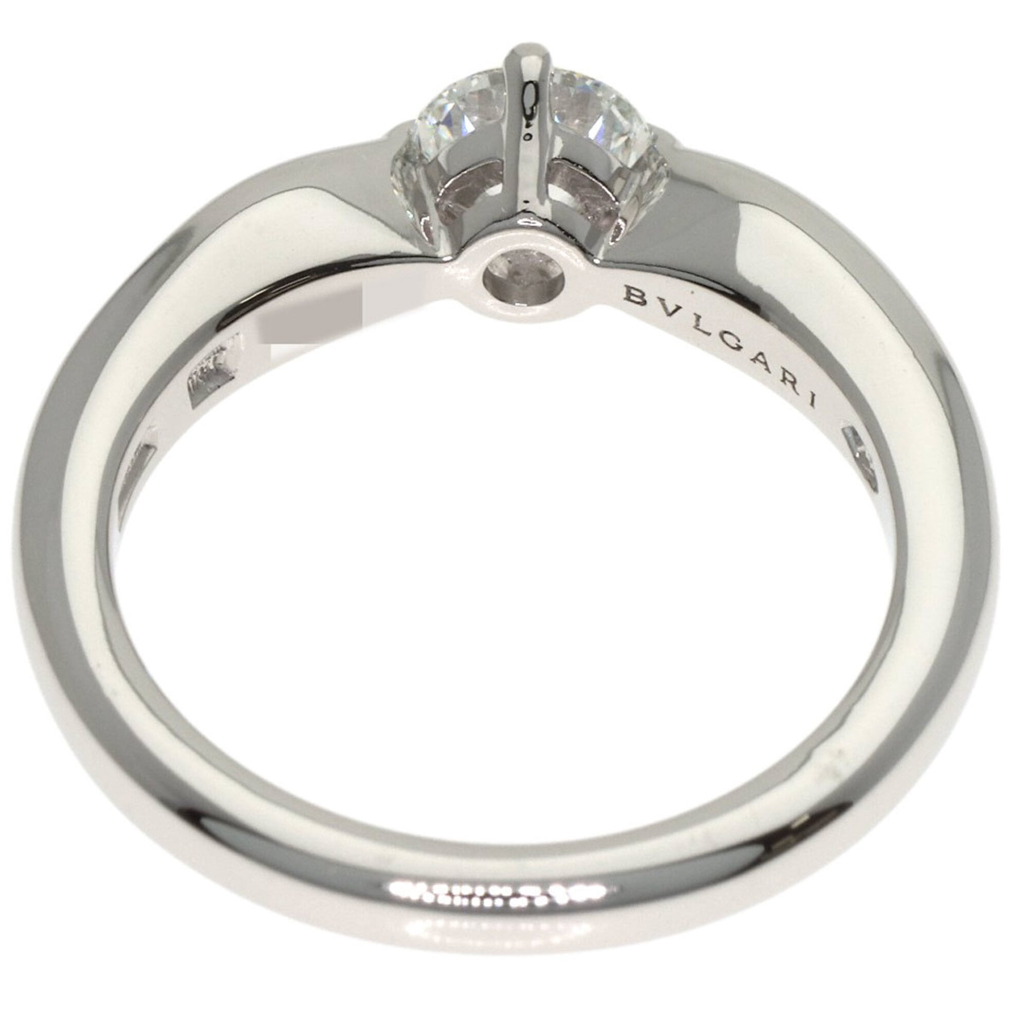 Bvlgari Platinum 950 Band Ring (Pre-Owned)