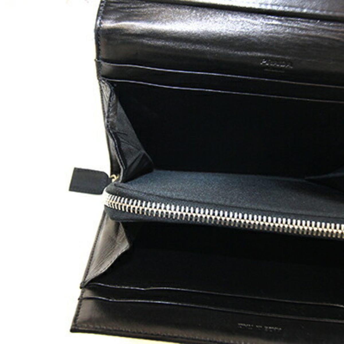 Prada Black Nylon Leather Pochette Shoulder Bag (Pre-Owned)