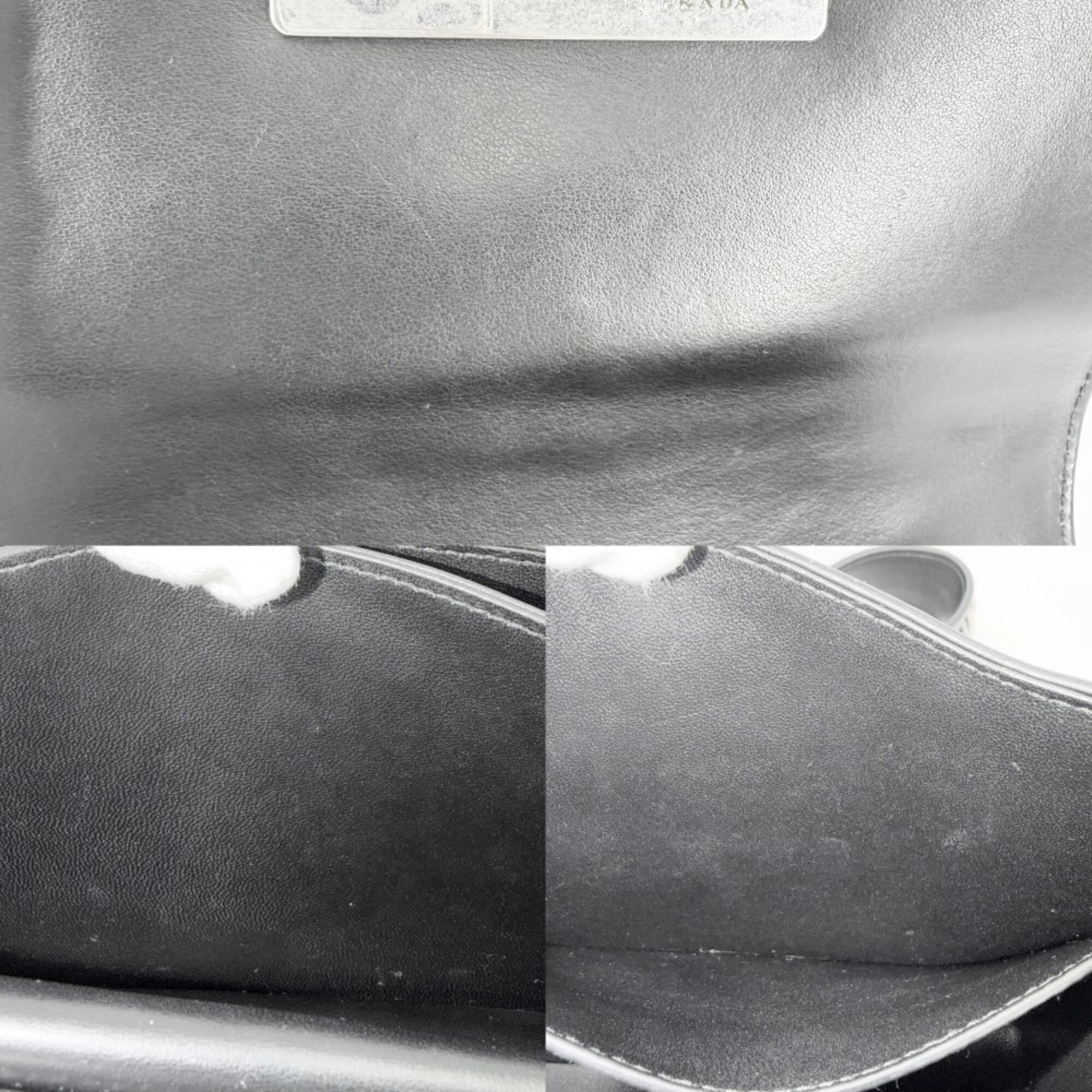 Prada Black Nylon Shoulder Bag (Pre-Owned)