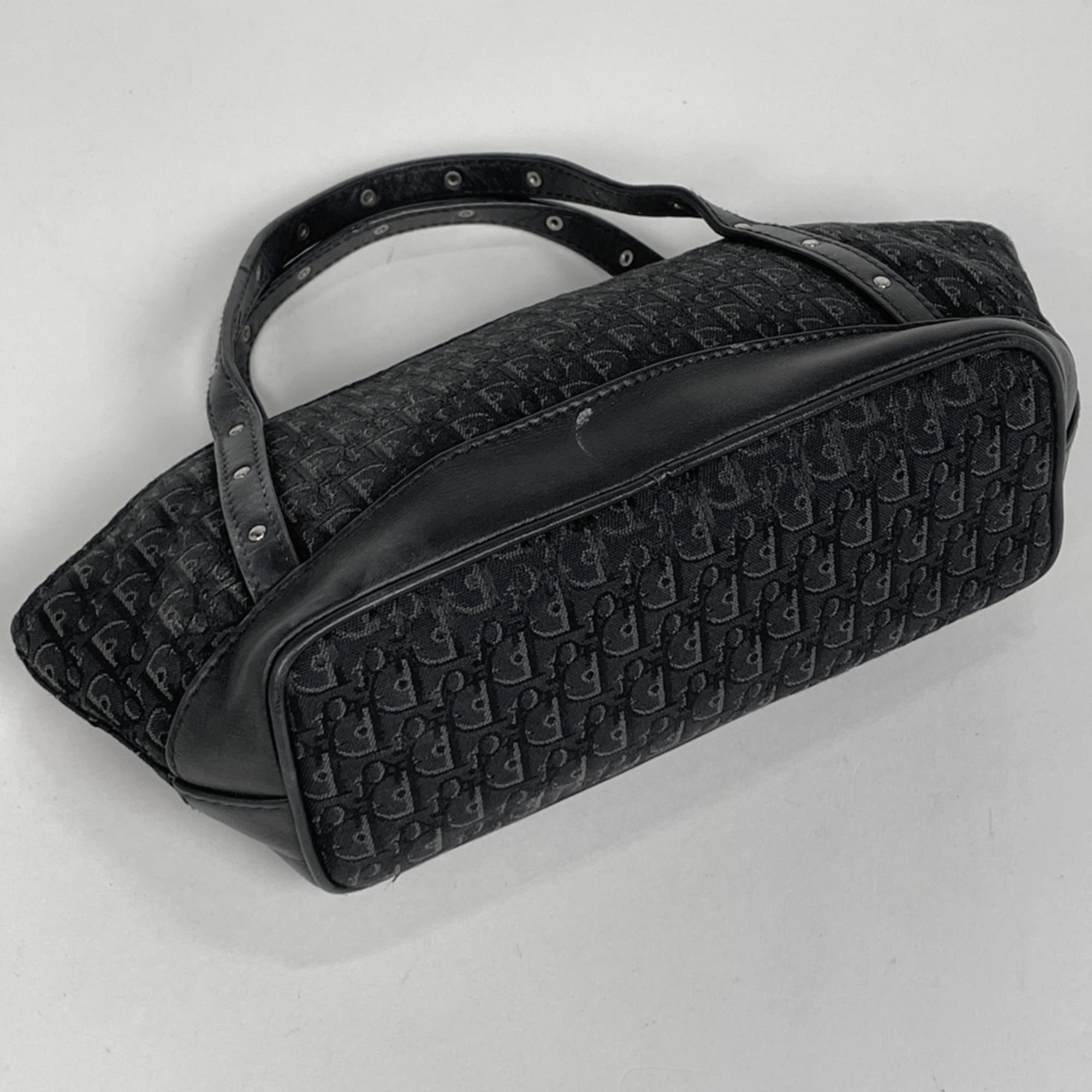Christian Dior Black Trotter Handbag (Pre-Owned)
