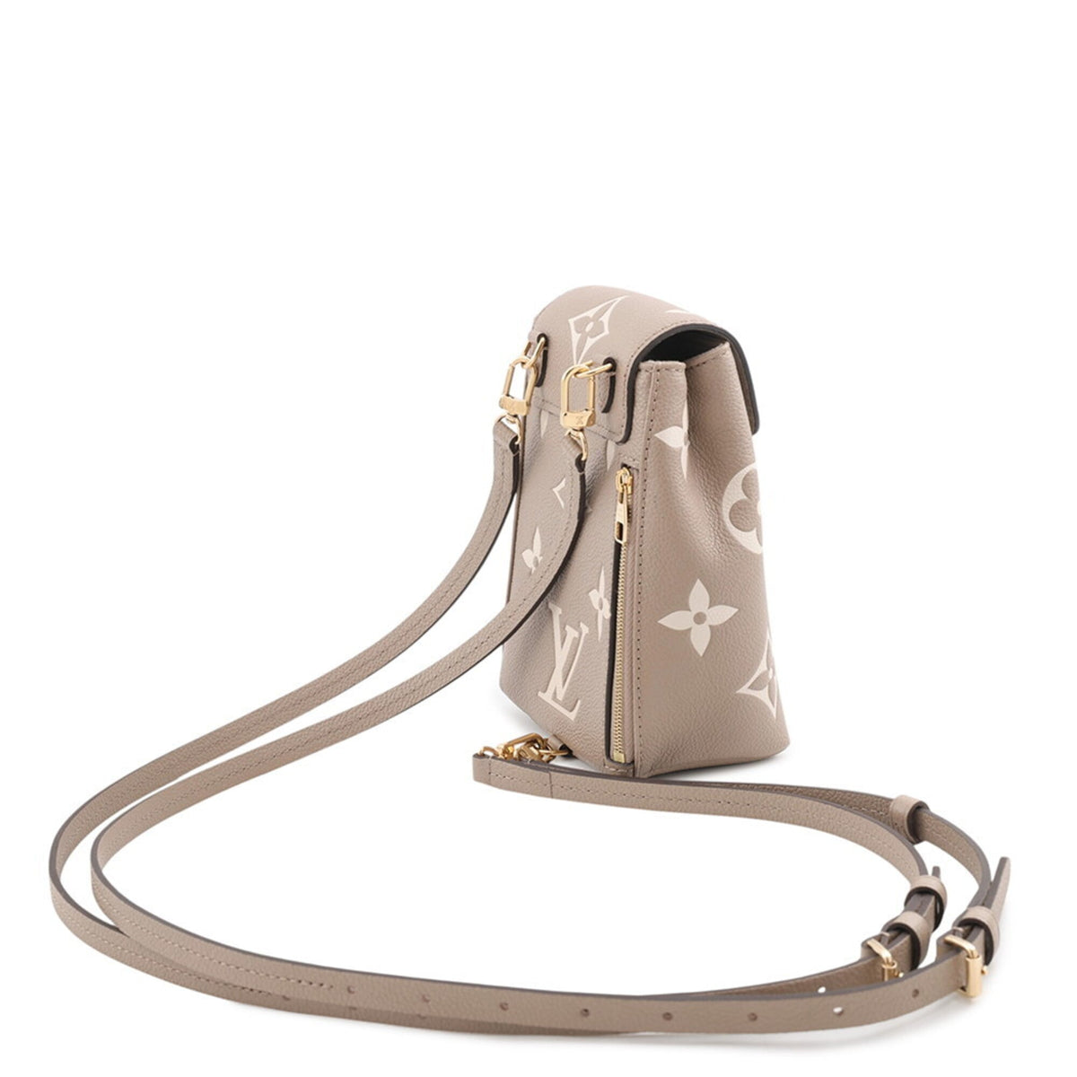 Louis Vuitton Monogram Empreinte Beige Monogram Empreinte Handbag (Pre-Owned)
