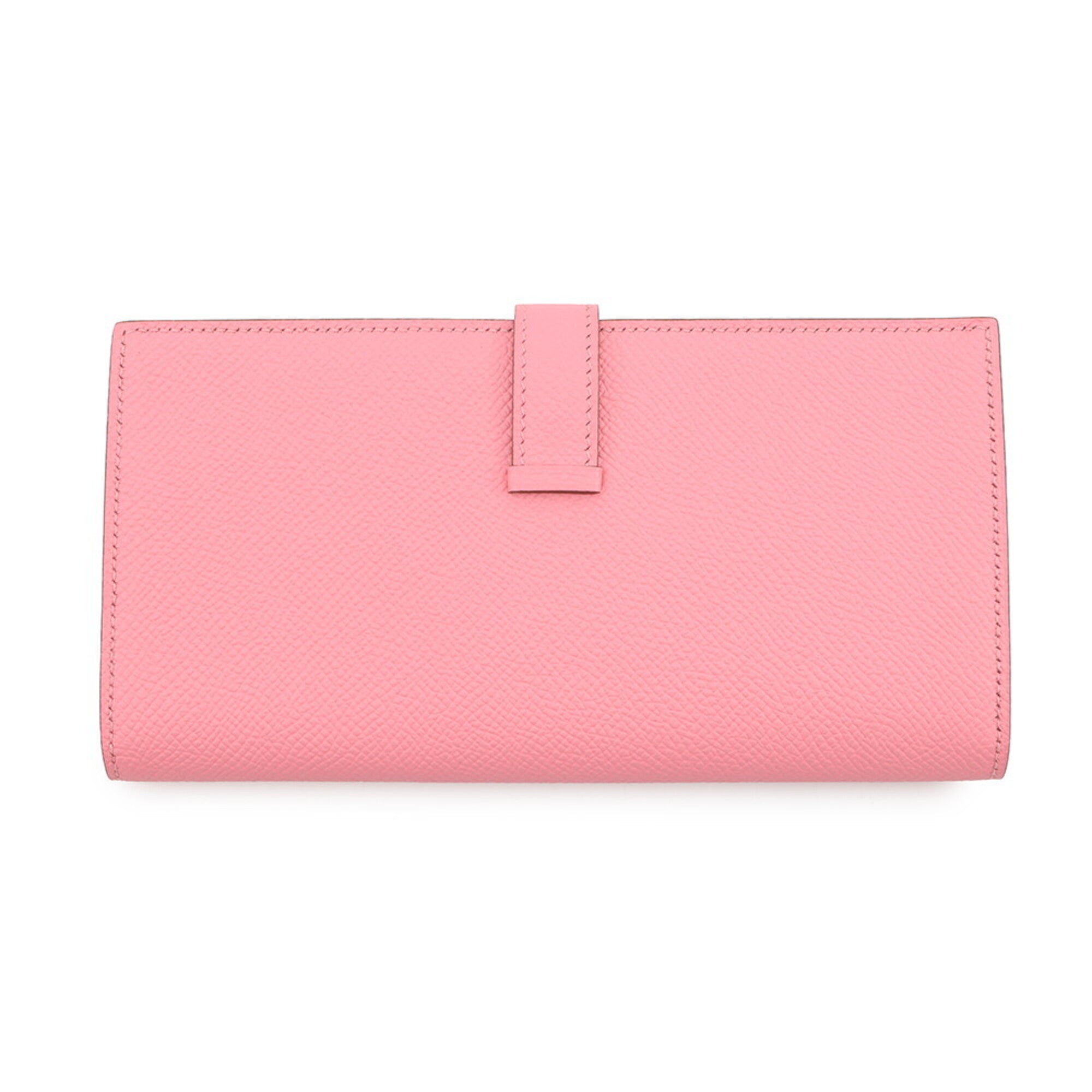 Hermes Rose Confetti Epsom Leather Long Wallet (Bi-Fold) (Pre-Owned)