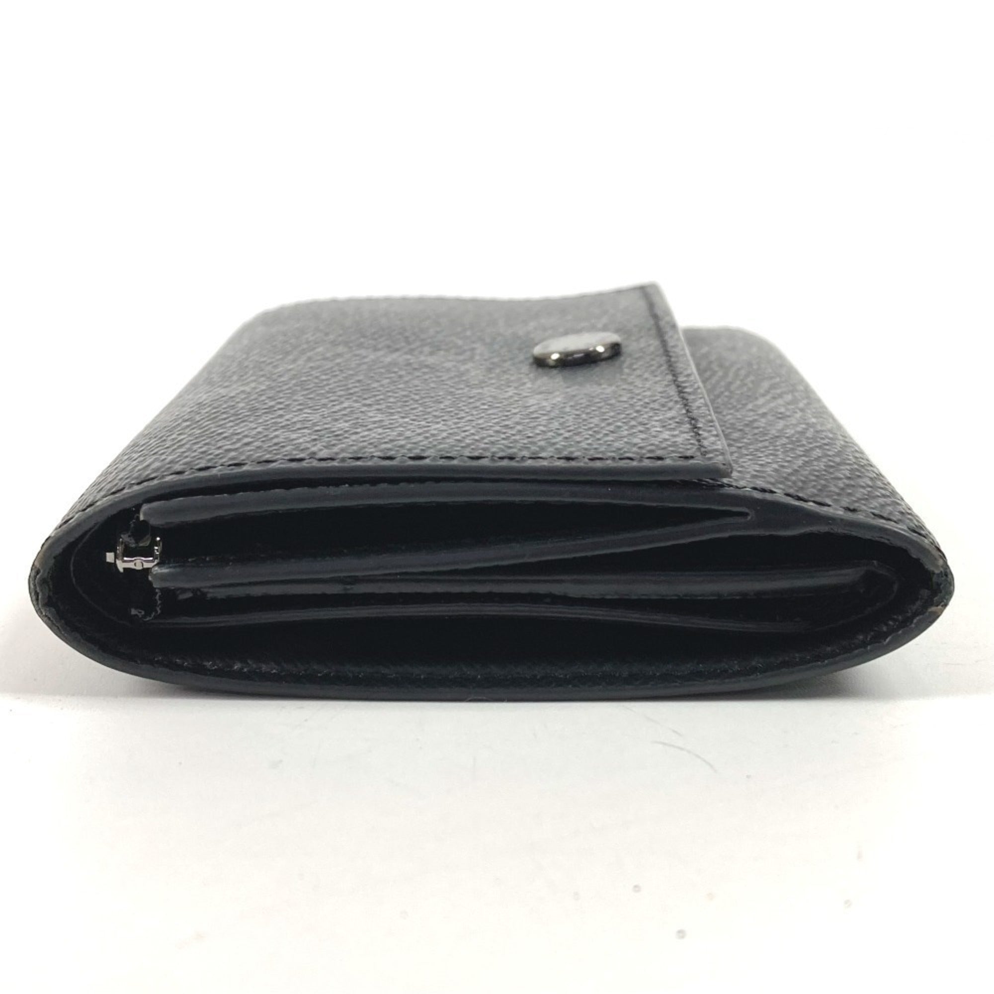 Louis Vuitton Black Monogram Eclipse Monogram Eclipse Wallet (Tri-Fold) (Pre-Owned)