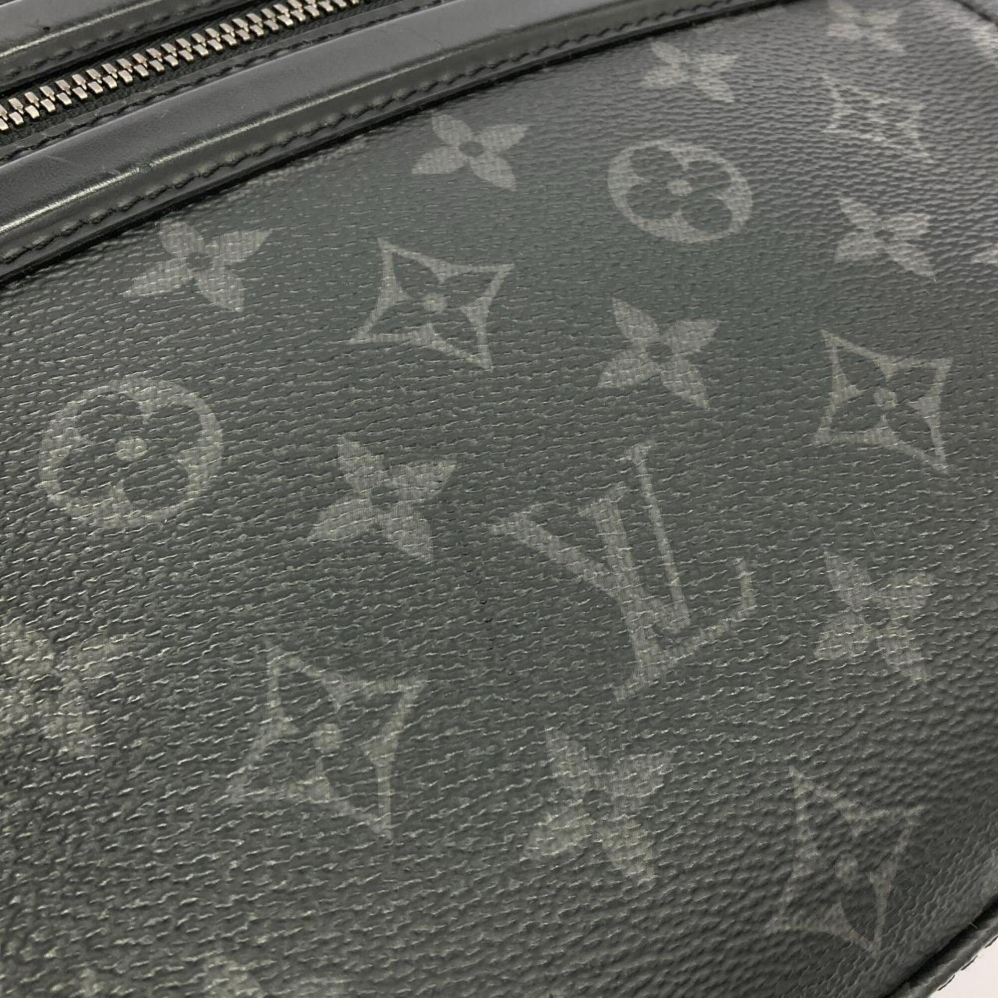 Louis Vuitton Black Coated Canvas Shoulder Bag (Pre-Owned)