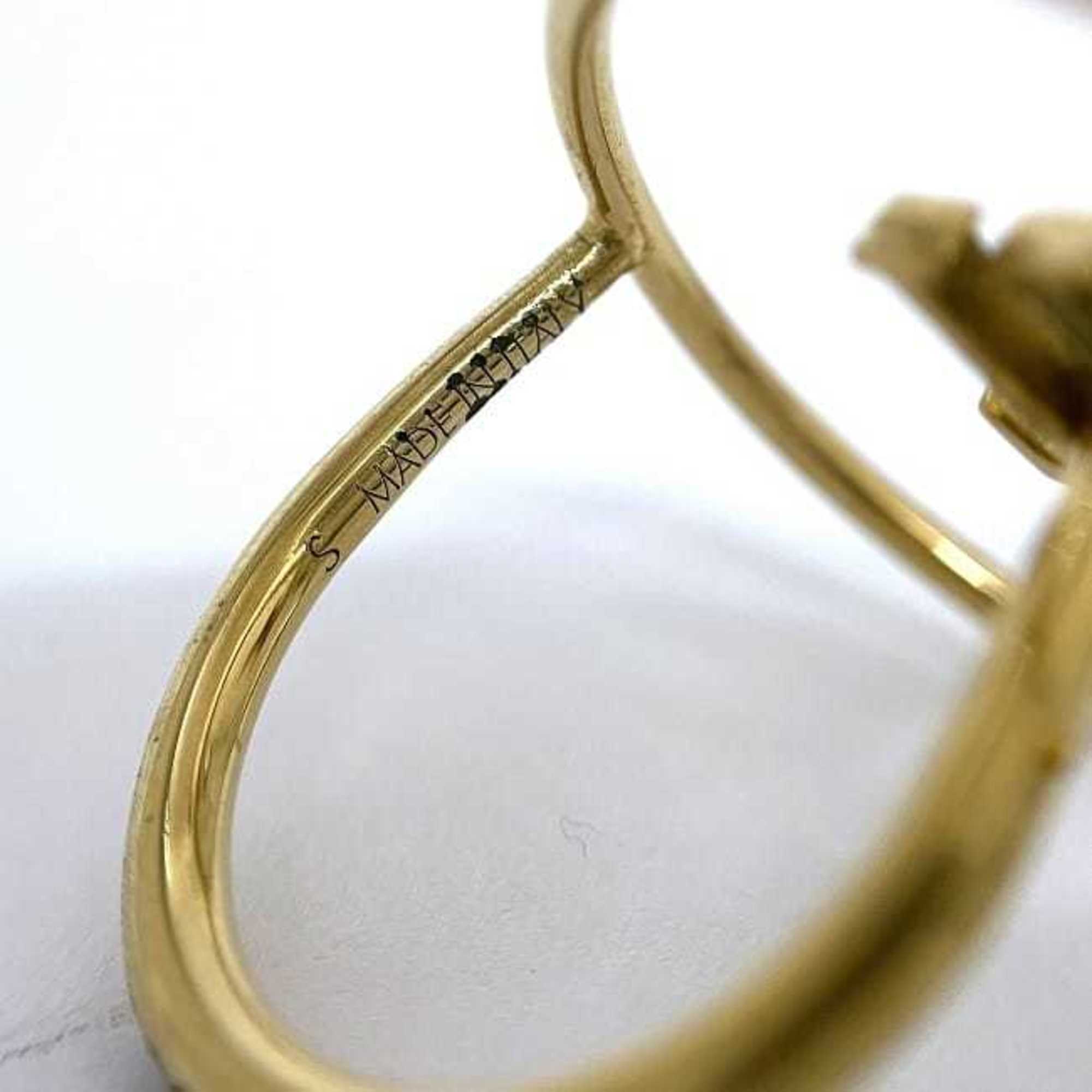 Louis Vuitton Gold Plating Band Ring (Pre-Owned)