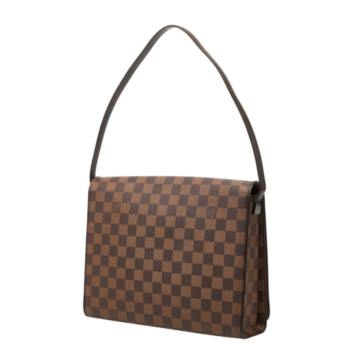 Louis Vuitton Damier Brown Pvc Leather Shoulder Bag (Pre-Owned)