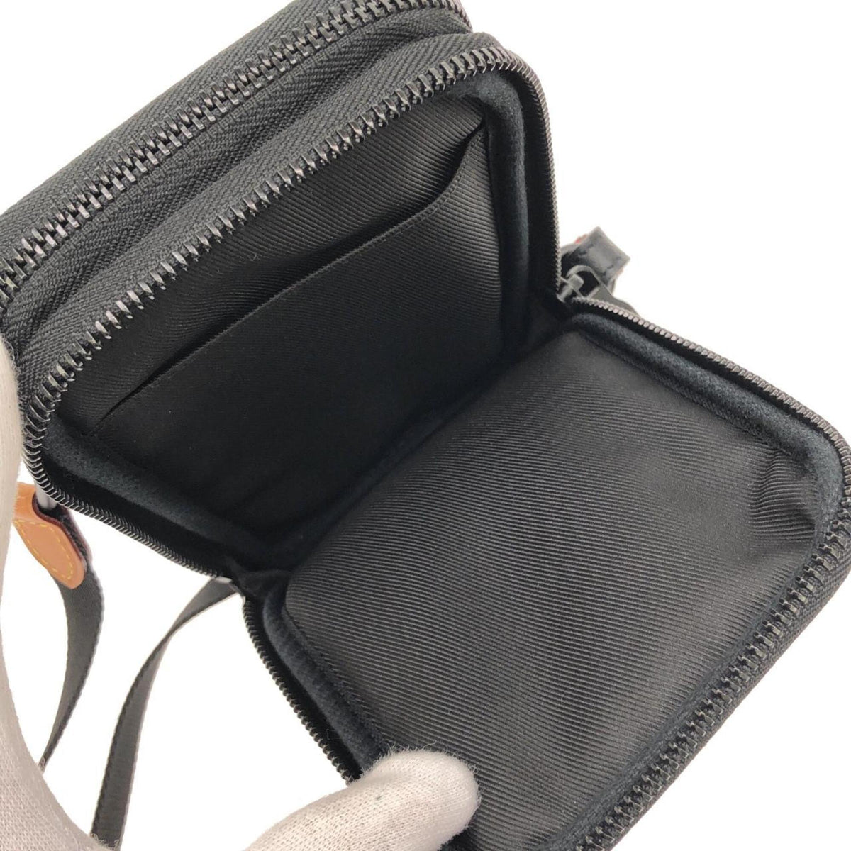 Louis Vuitton Ebene Coated Canvas Handbag Pouch Shoulder Bag (Pre-Owned)