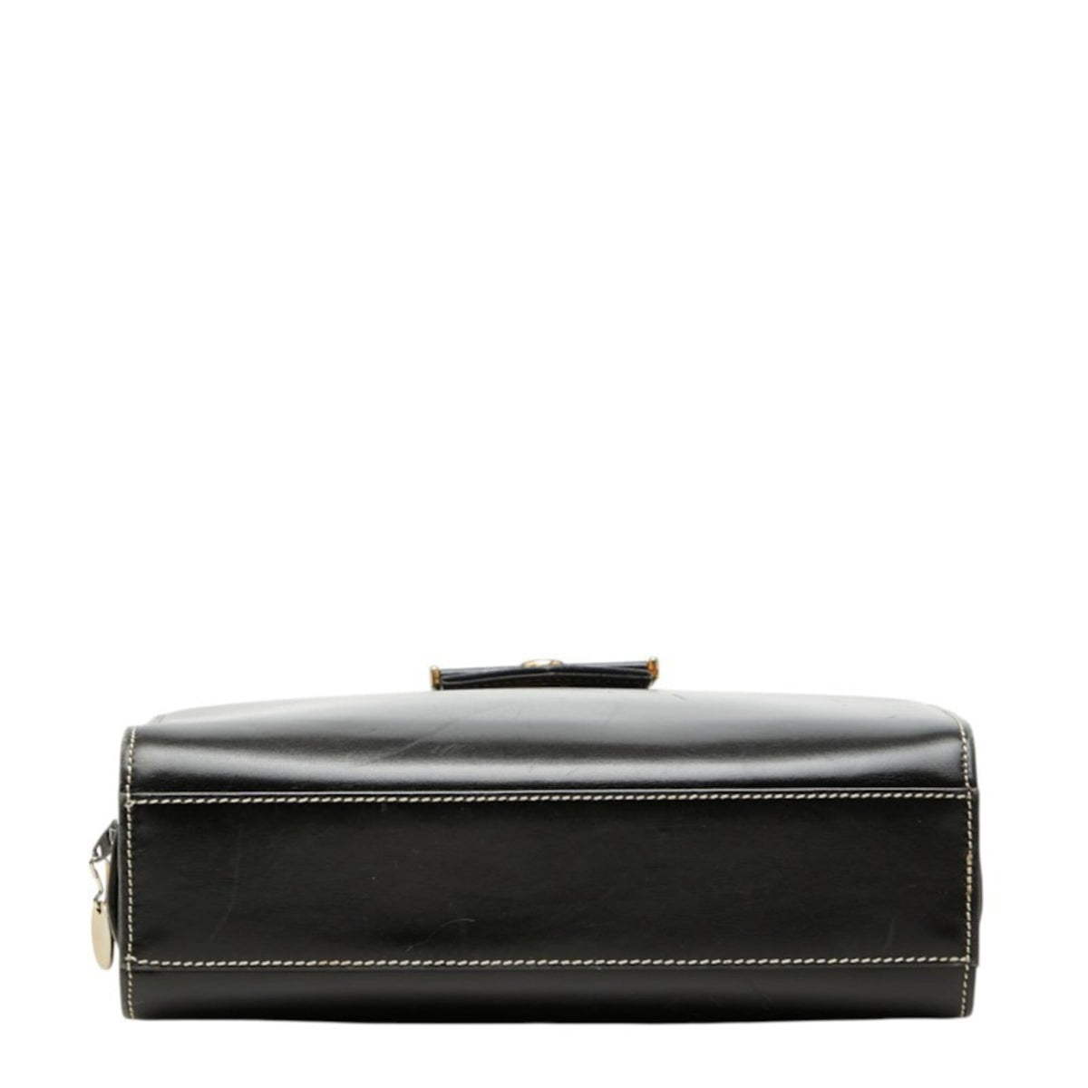 Christian Dior Black Leather Shoulder Bag (Pre-Owned)
