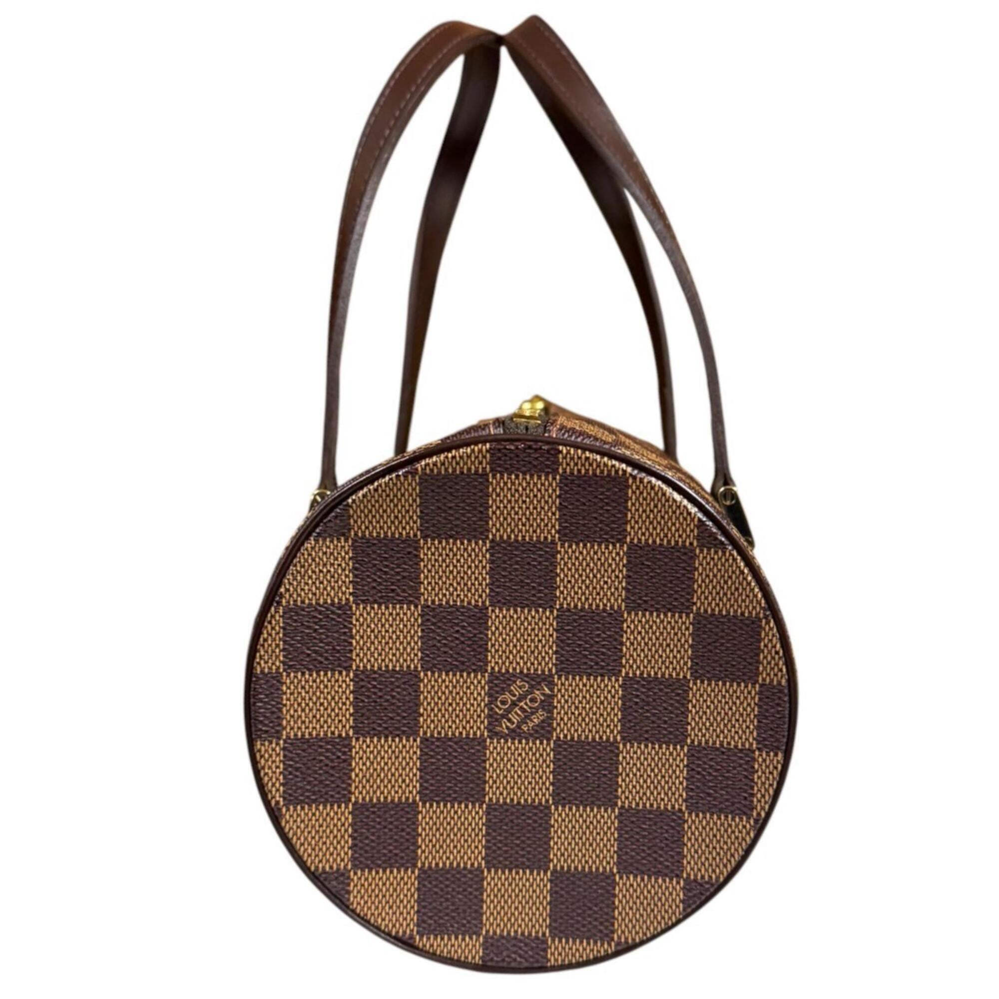 Louis Vuitton Brown Damier Canvas Handbag (Pre-Owned)